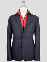 Kiton Blue Cashmere Pa Coat