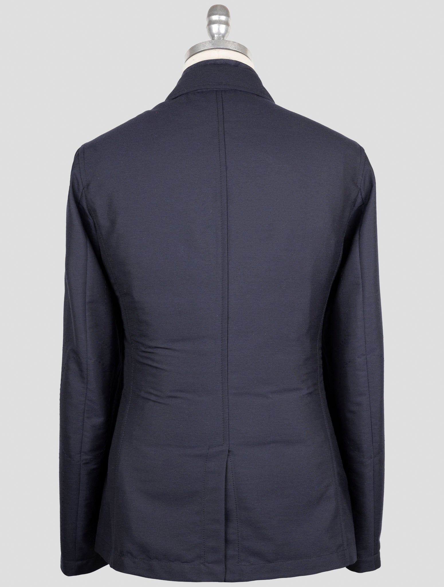 Kiton Blue Cashmere Pa Coat