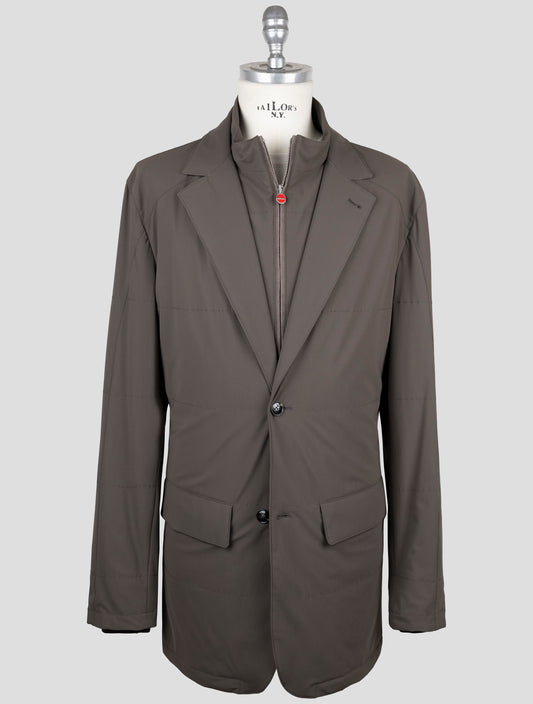 Kiton Brown Pa Ea Overcoat