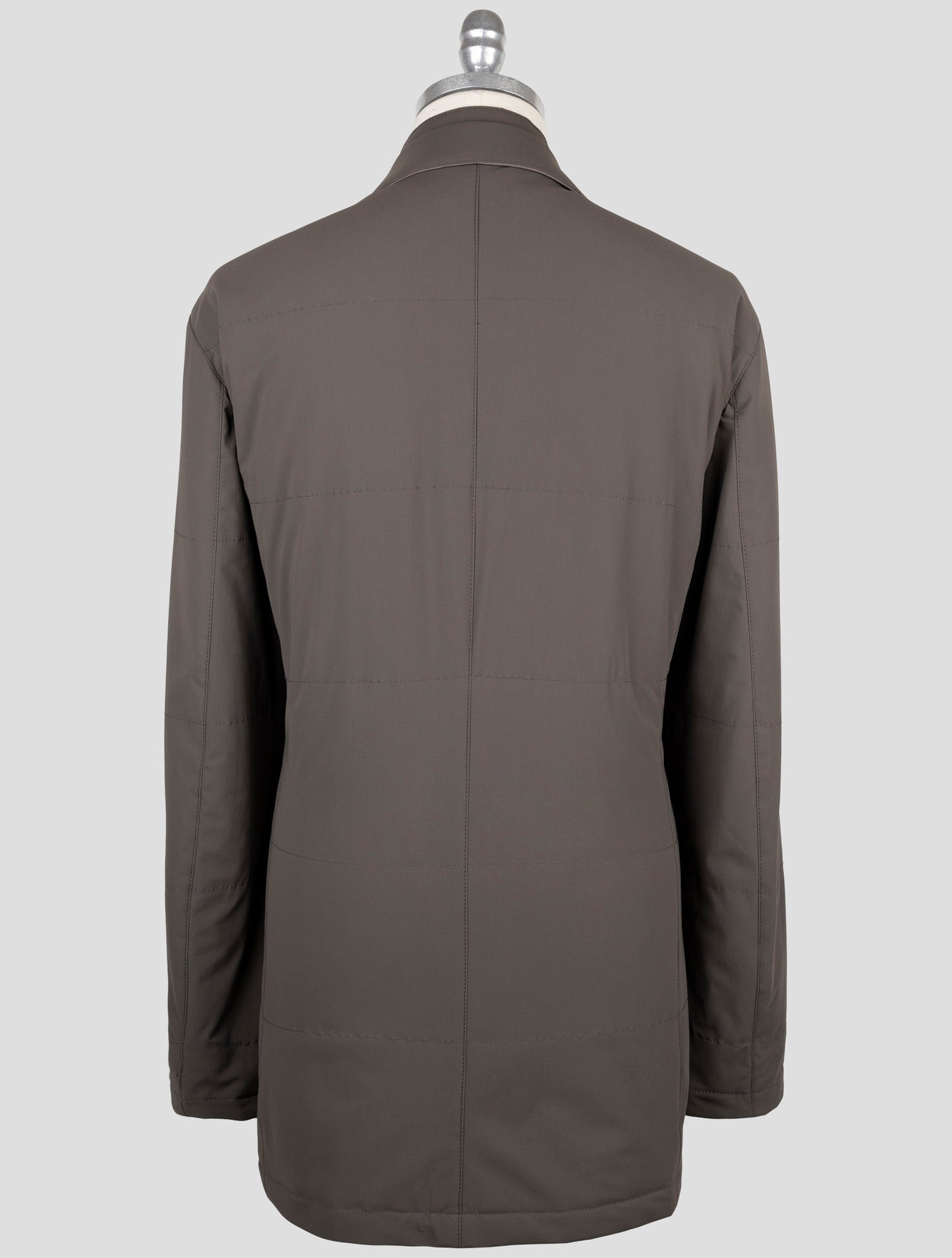 Kiton Brown Pa Ea Overcoat