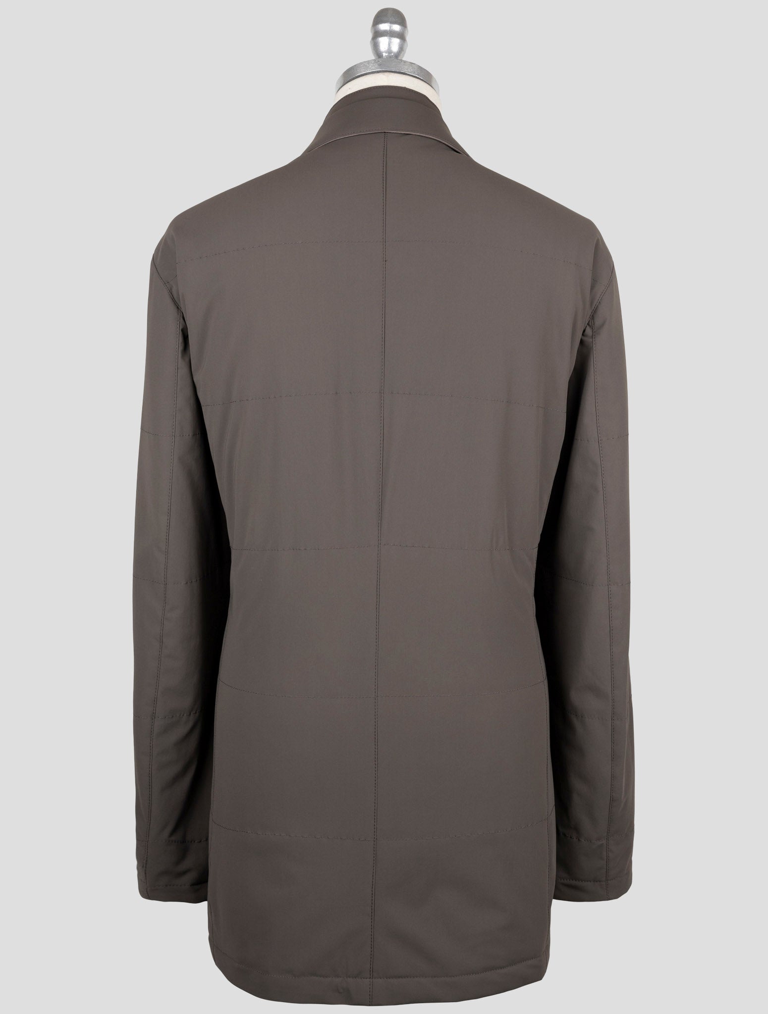 Kiton Brown Pa Ea Overcoat