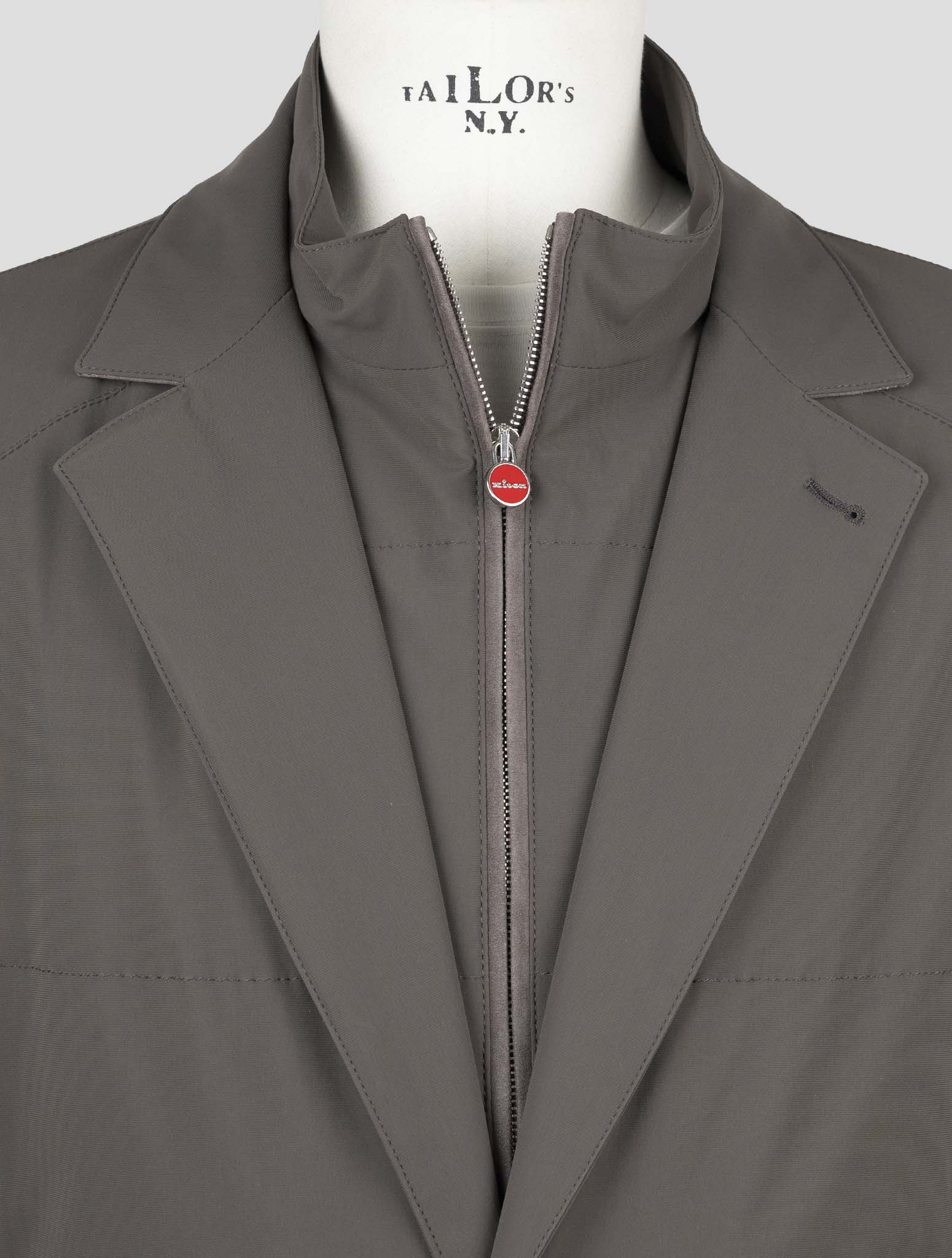 Kiton Brown Pa Ea Overcoat