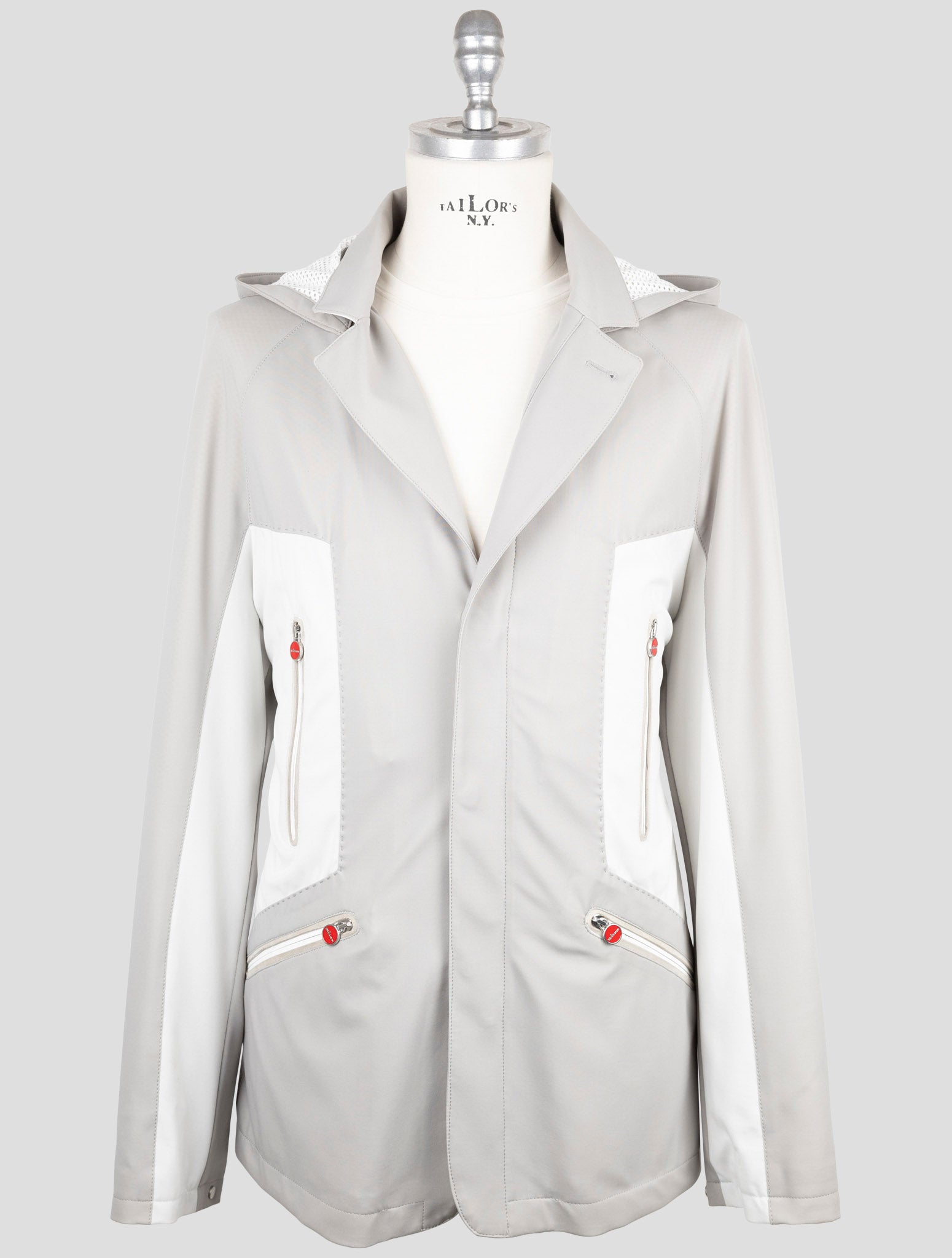 Kiton Gray Pa Ea Coat