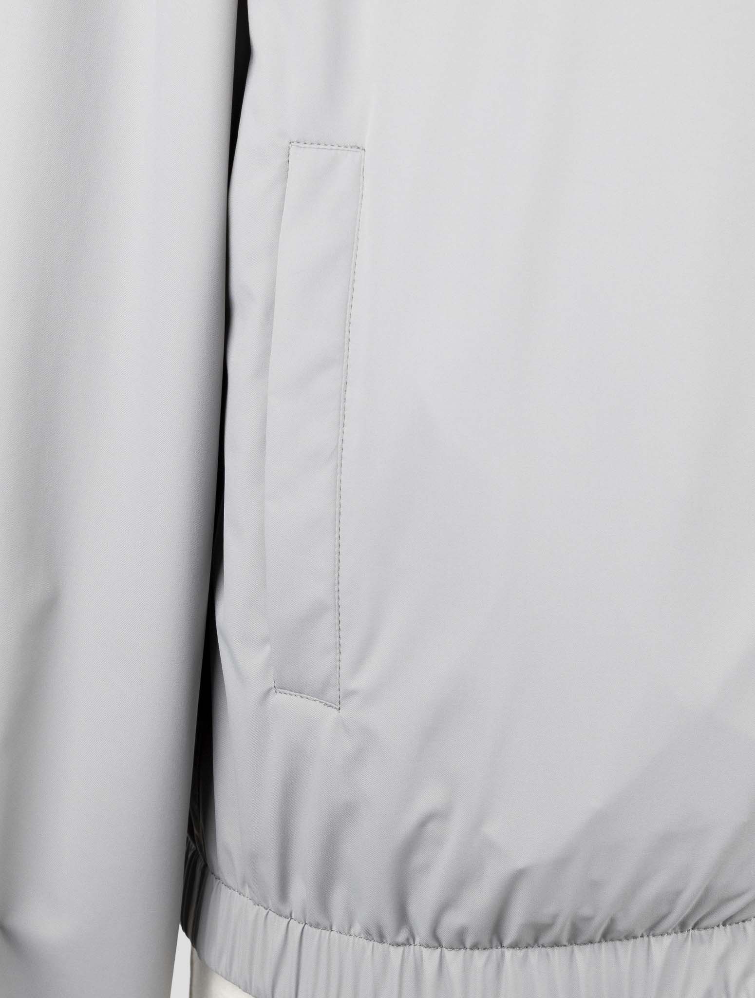 Kiton Gray Pa Modal Cashmere Reverse Coat