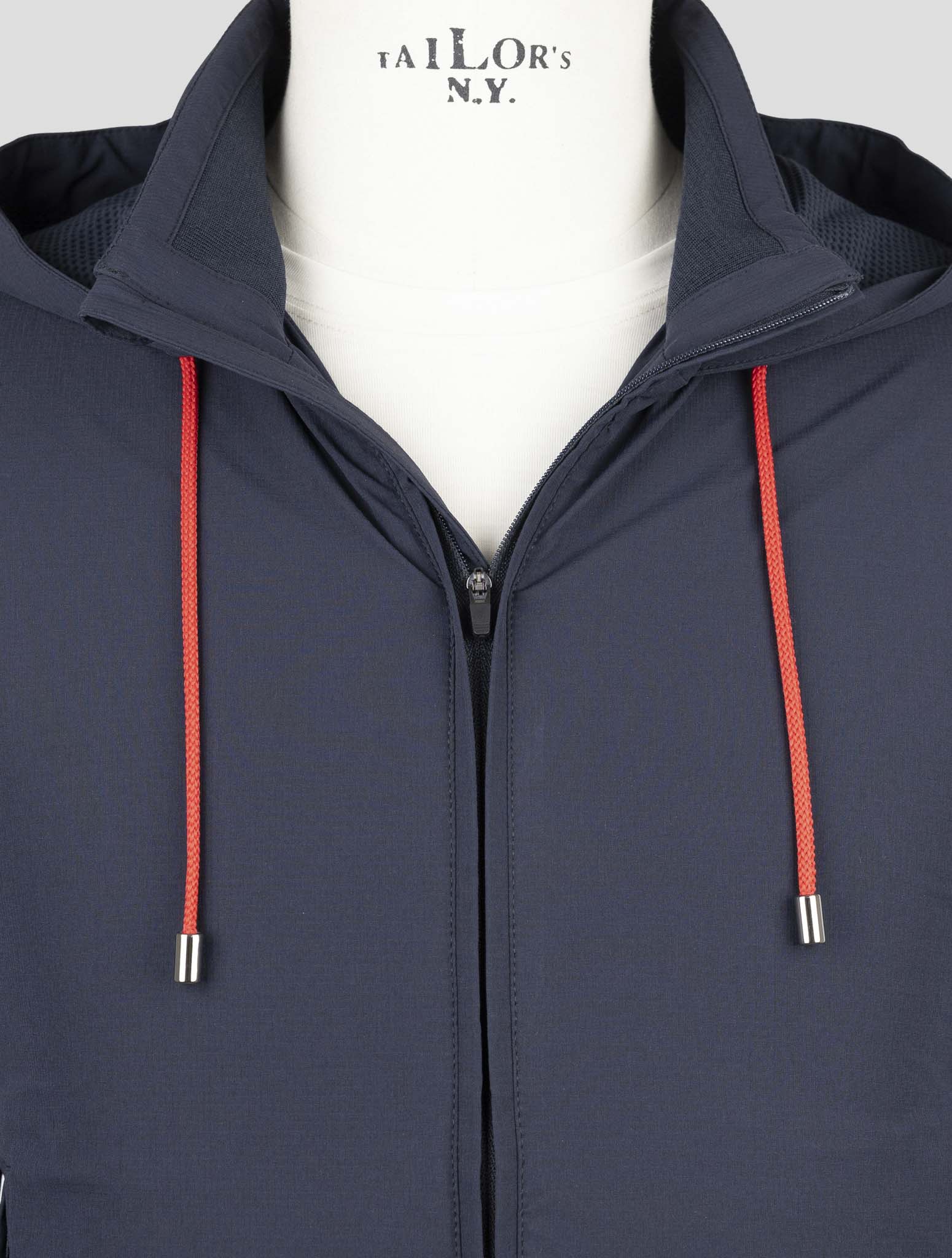 Kiton Blue Pa Ea Coat