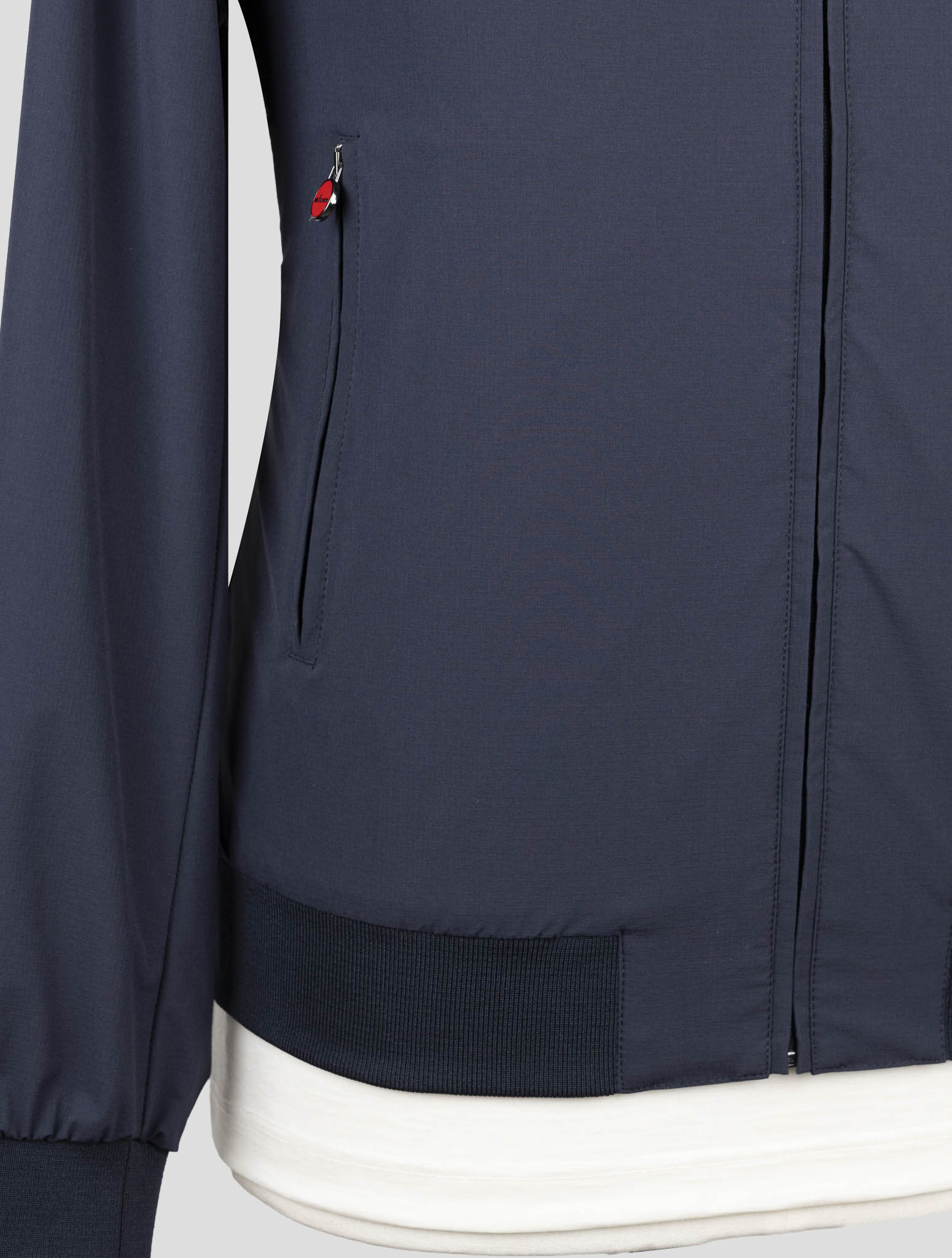 Kiton Blue Pa Ea Coat