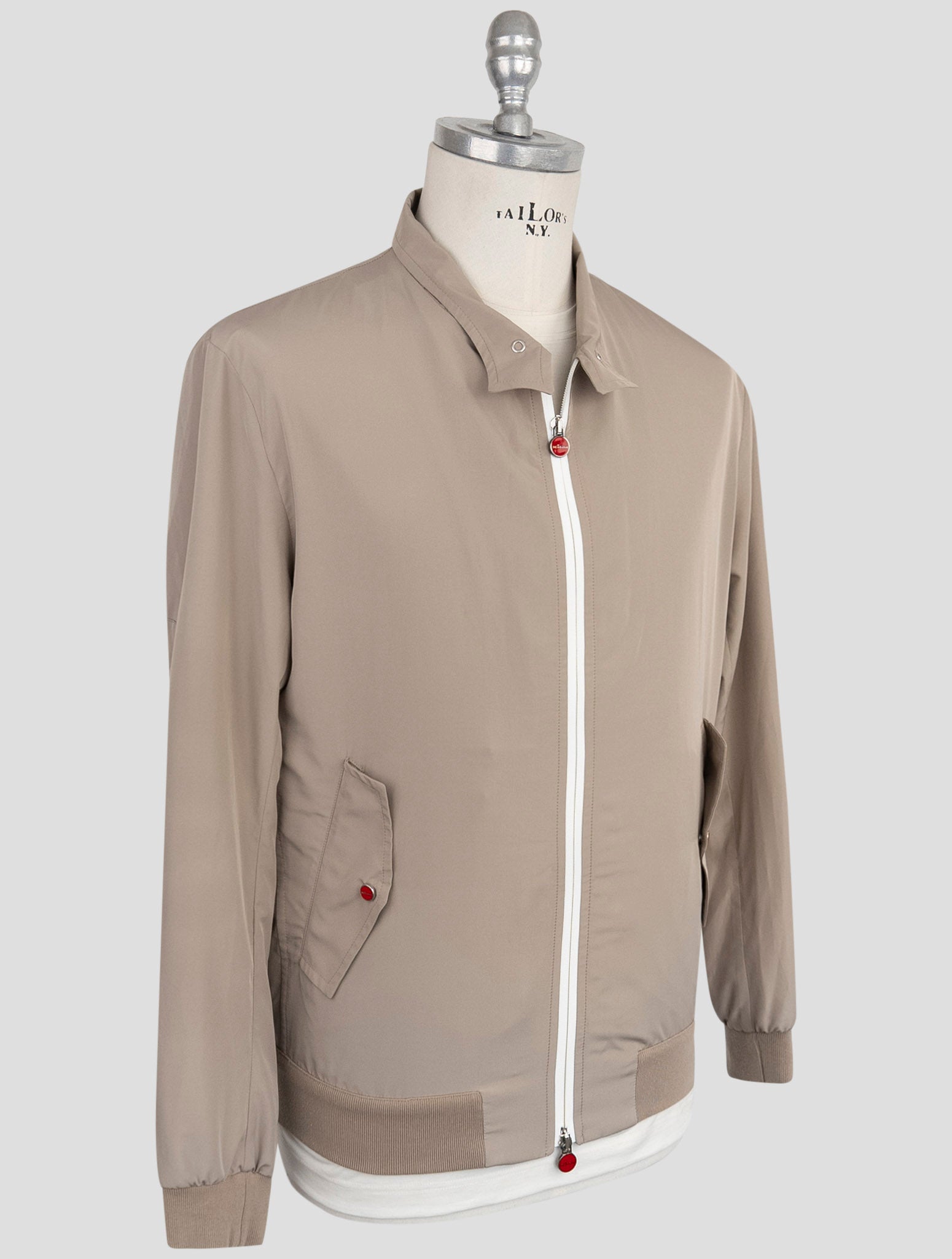 Kiton Beige Pl Coat