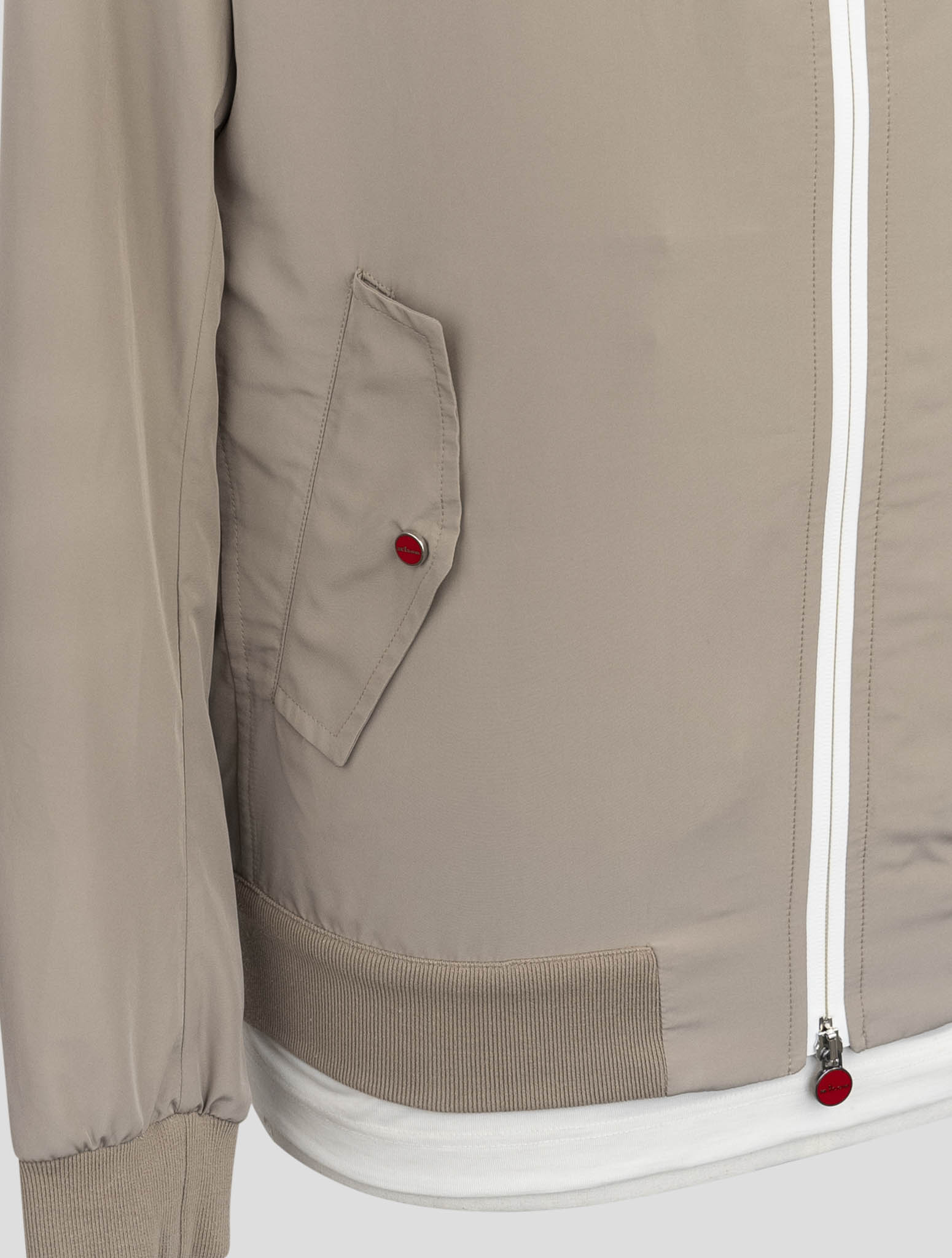 Kiton Beige Pl Coat