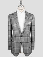 Kiton Gray Cashmere Blazer