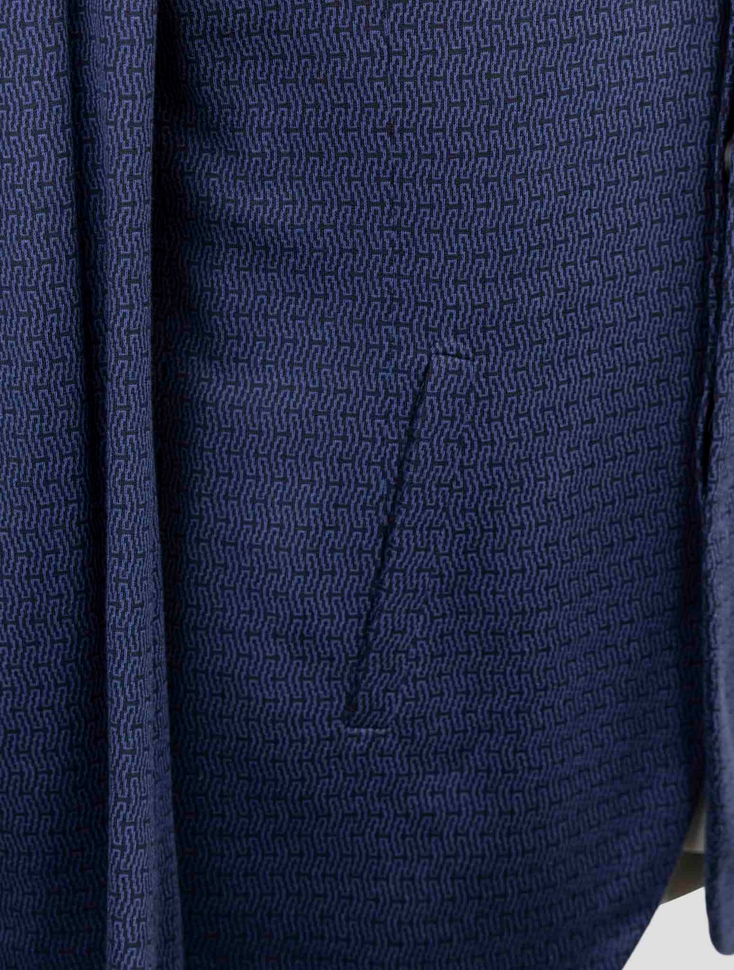 Kiton Knt Blue Cotton Cashmere Pa Blazer