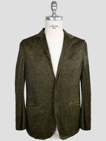 Kiton Knt Yellow Black Cashmere Pa Blazer