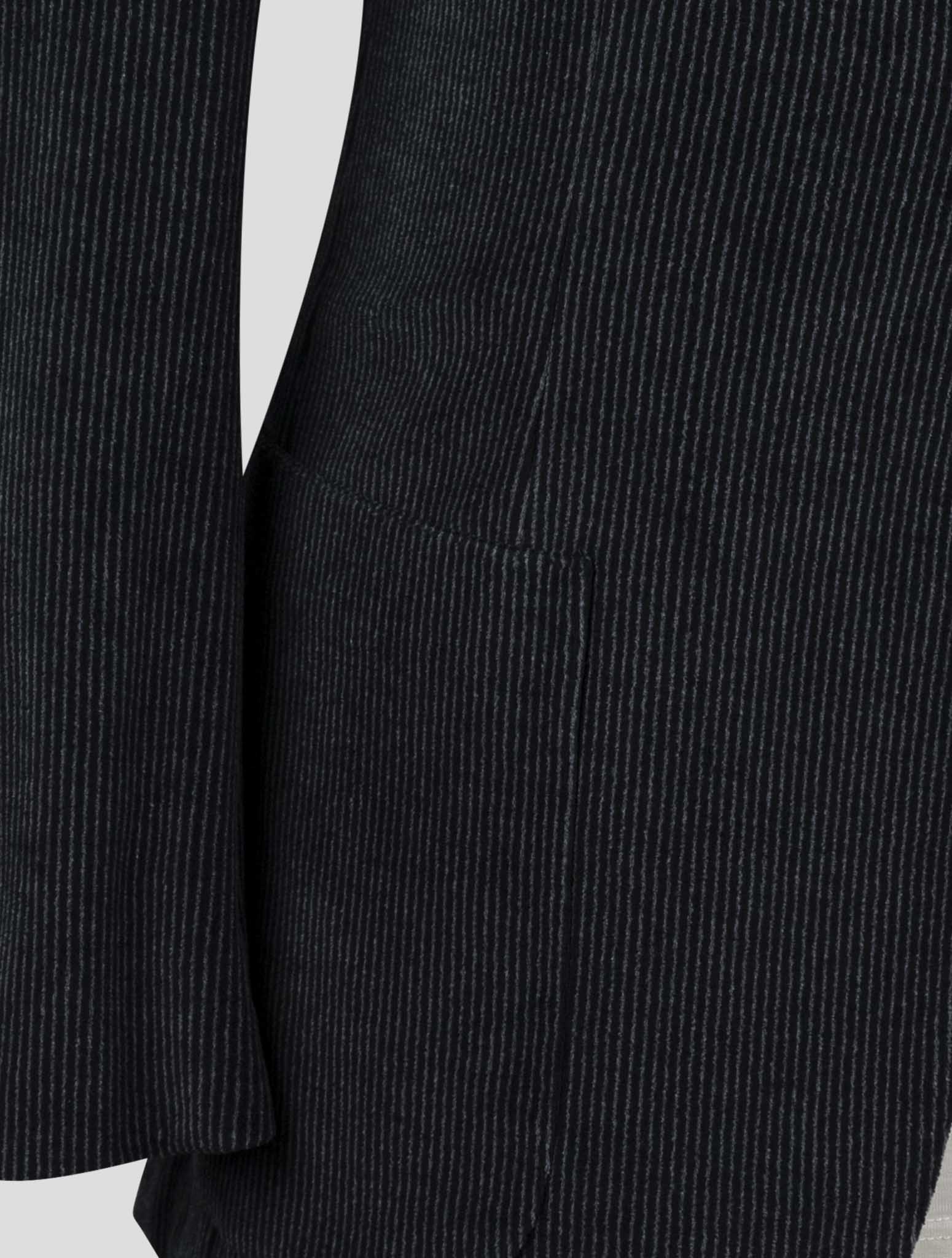 Kiton Knt Blue Cotton Pl Velvet Suit
