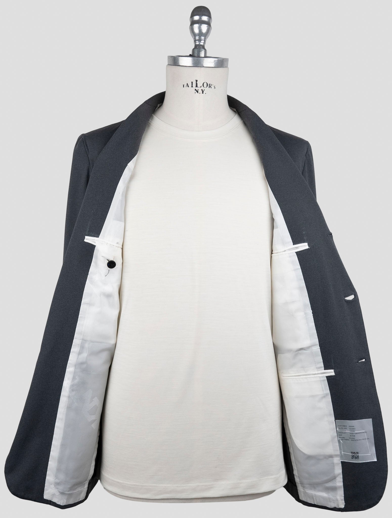 Kiton Knt Gray Pa Ea Suit