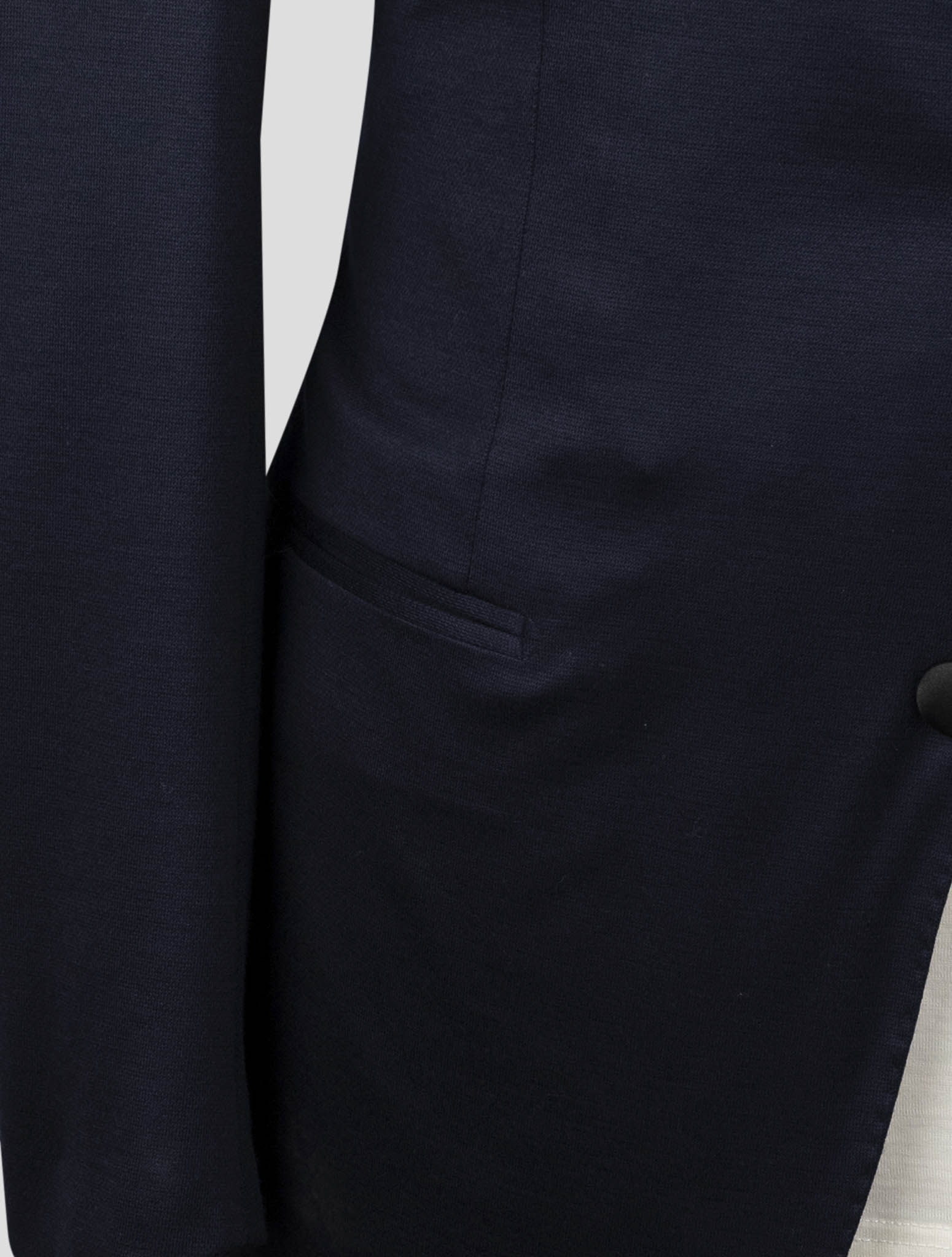 Kiton Knt Blue Wool Smoking Suit