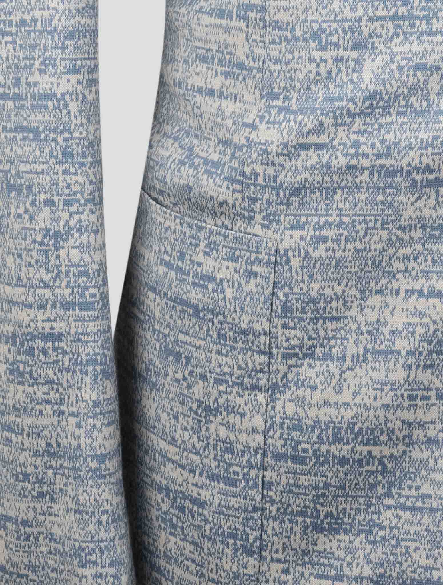 Kiton Knt Light Blue Wool Suit