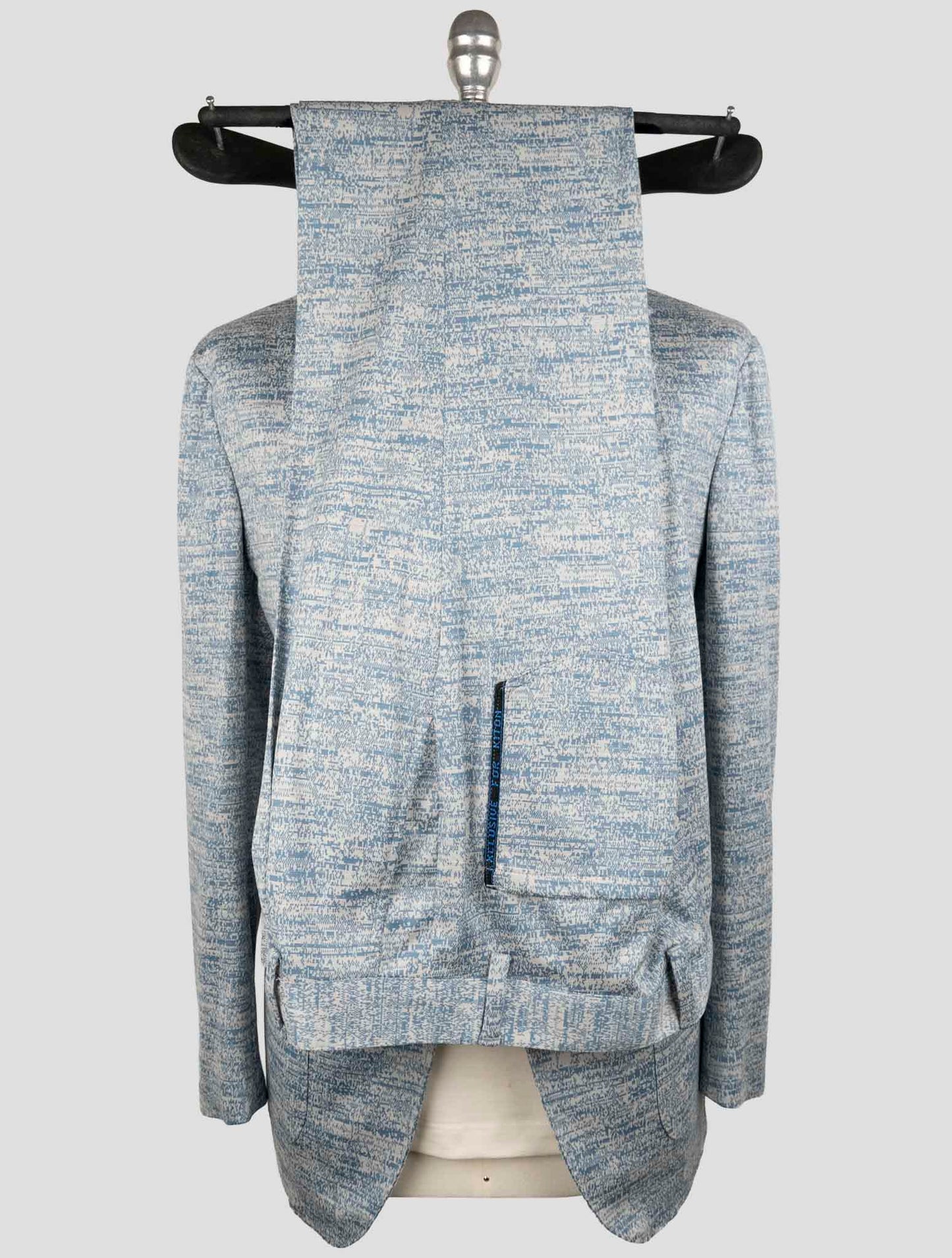 Kiton Knt Light Blue Wool Suit