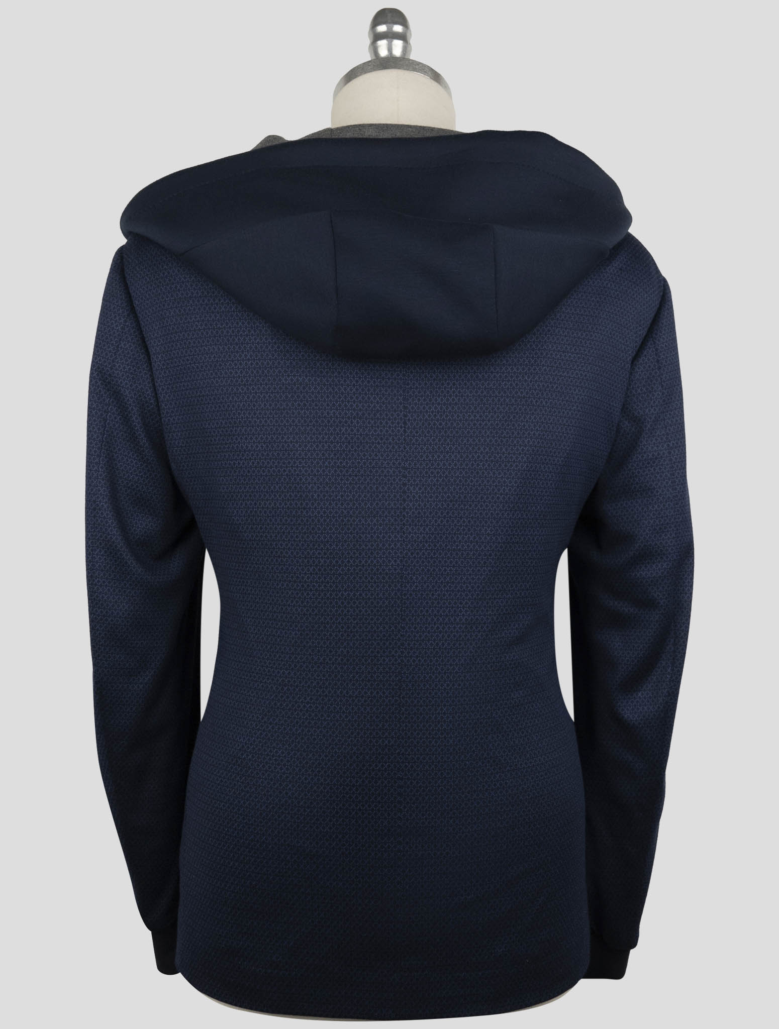 Kiton Knt Blue Wool Suit
