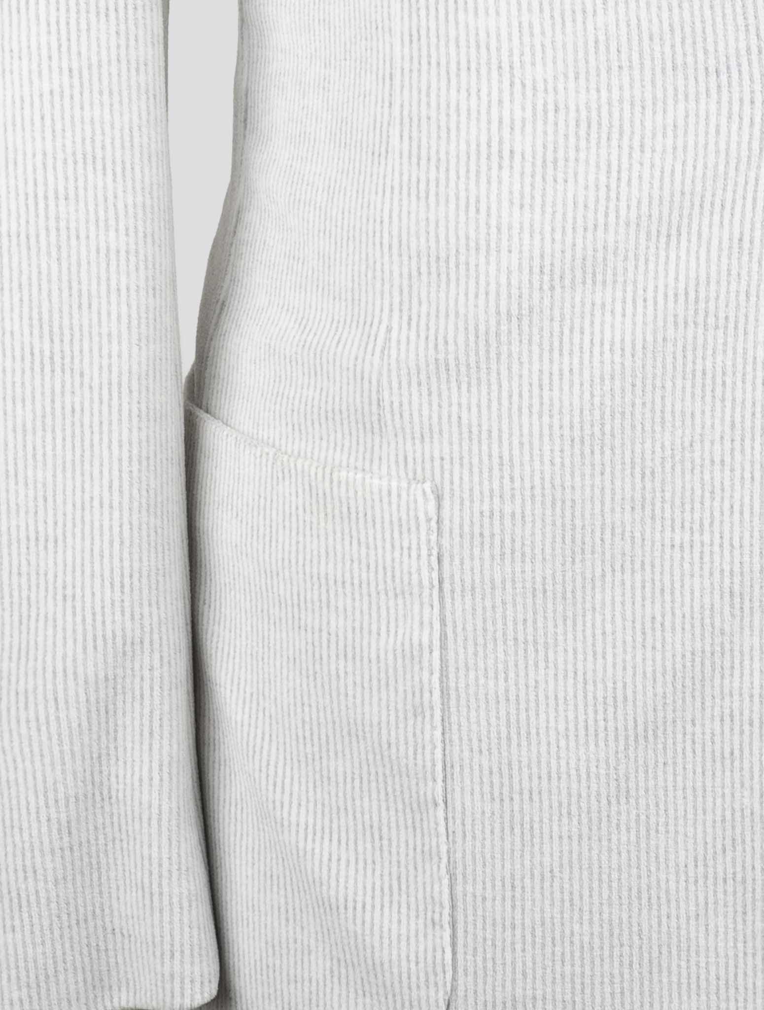Kiton Knt Gray Cotton Pl Velvet Suit