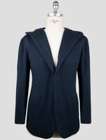 Kiton Knt Blue Cashmere Cotton Suit