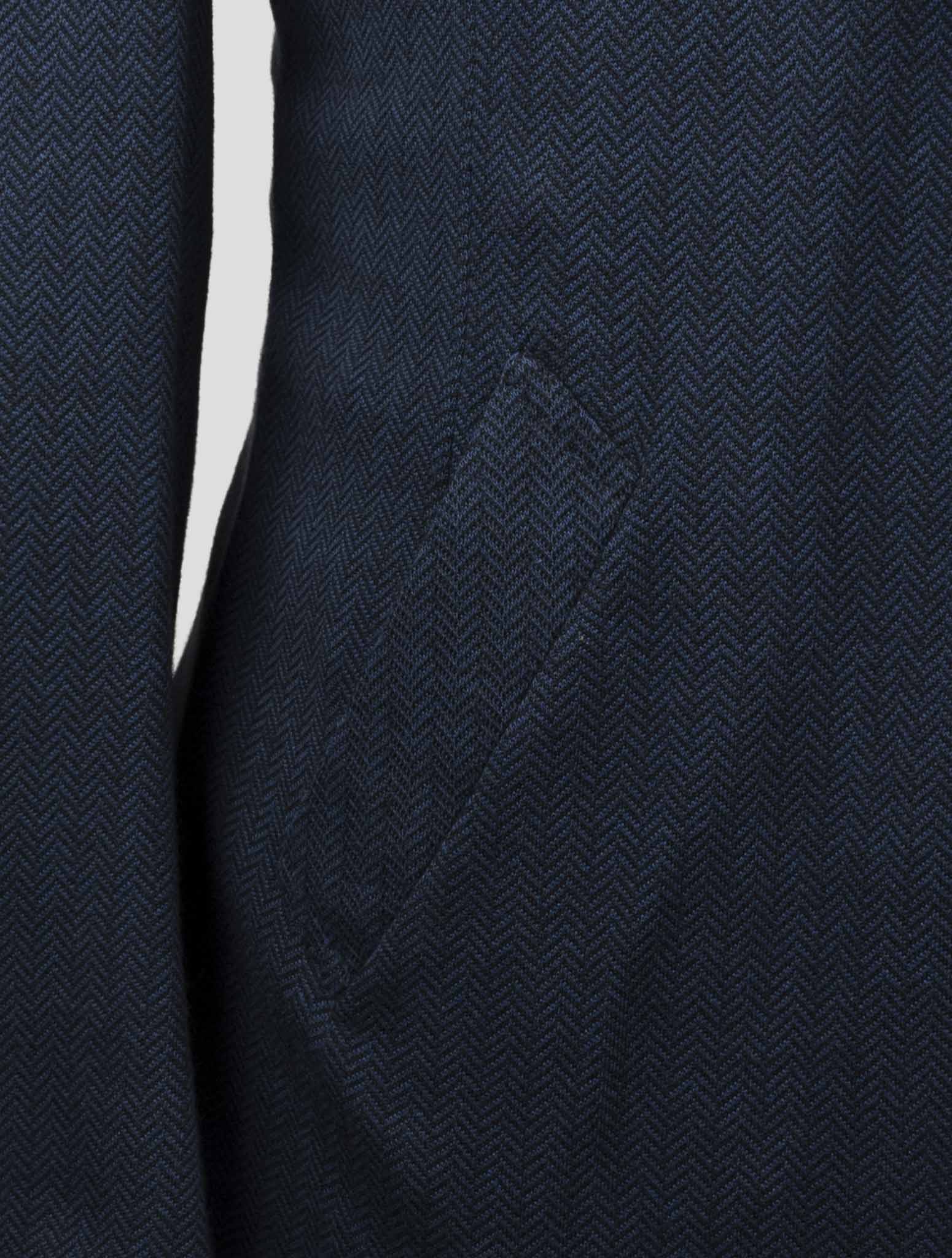 Kiton Knt Blue Cashmere Cotton Suit