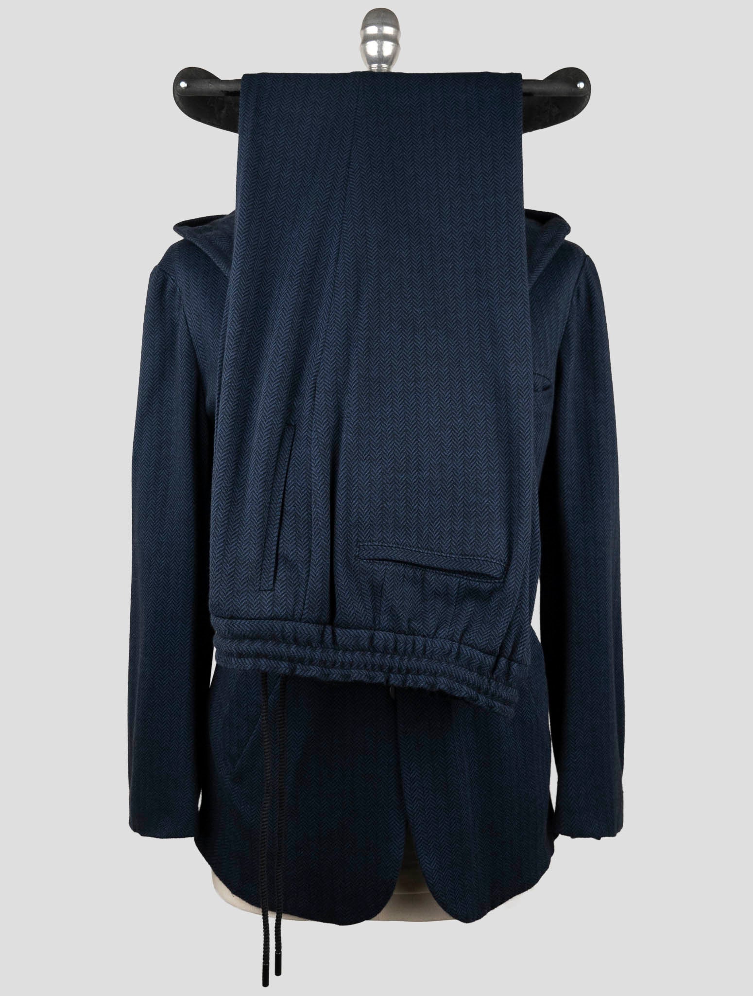 Kiton Knt Blue Cashmere Cotton Suit