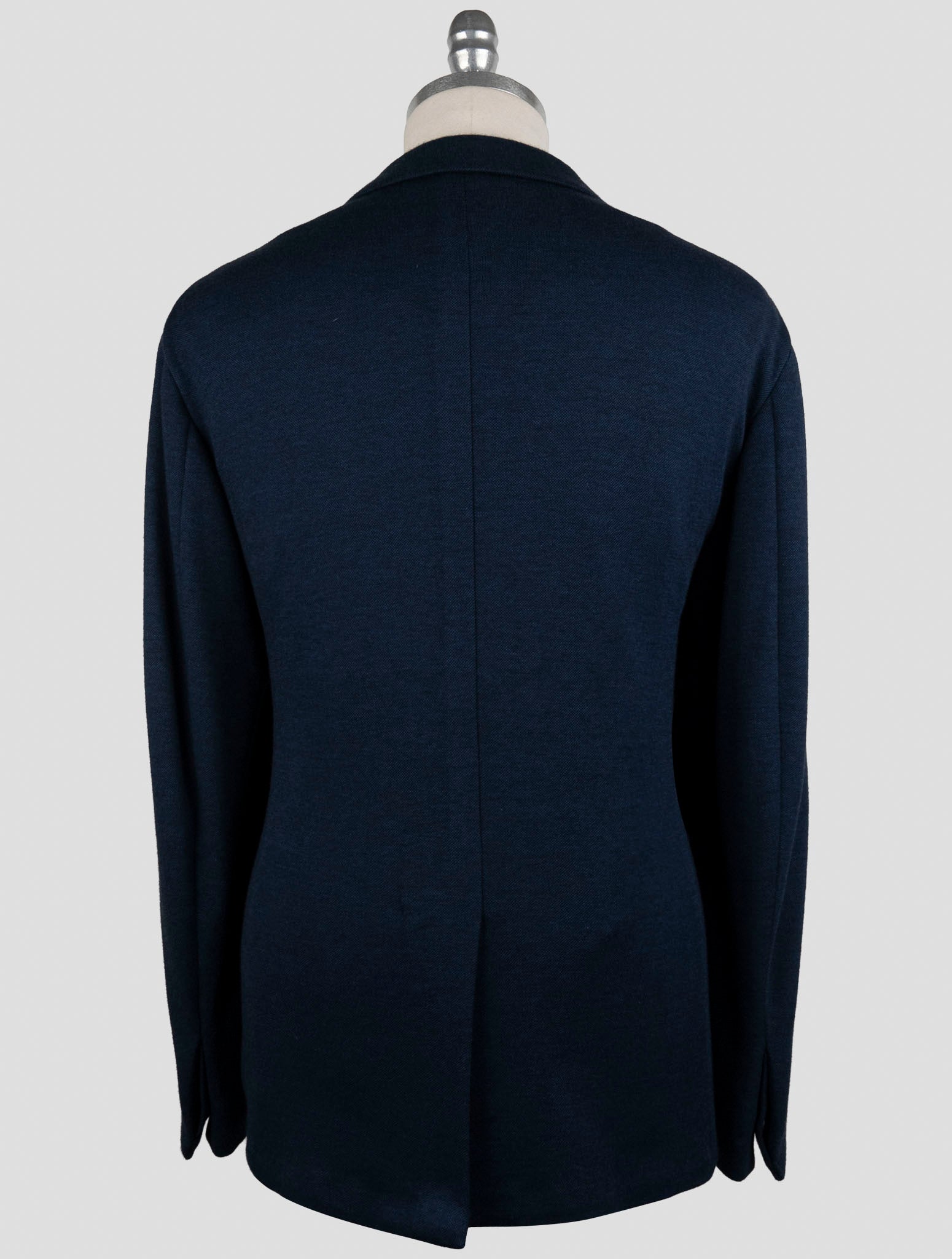 Kiton Knt Blue Cashmere Cotton Suit