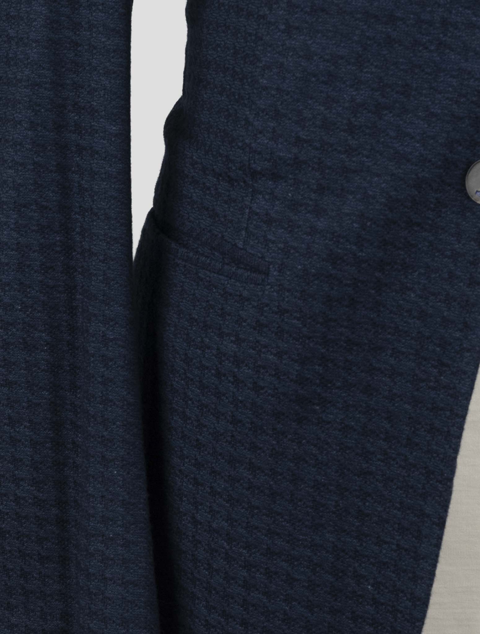 Kiton Knt Blue Cashmere Cotton Silk Suit