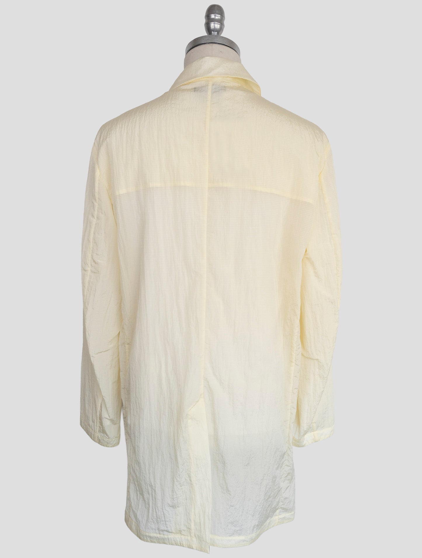 Kiton Knt White Pa Overcoat