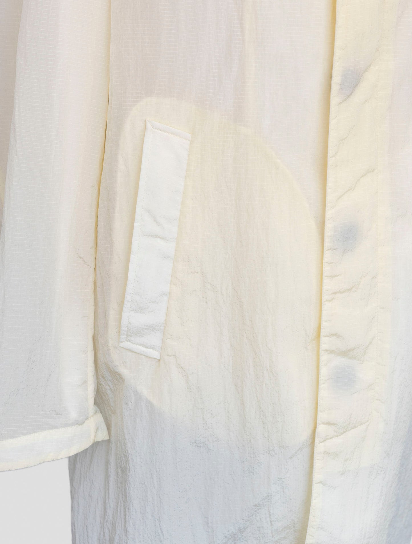 Kiton Knt White Pa Overcoat