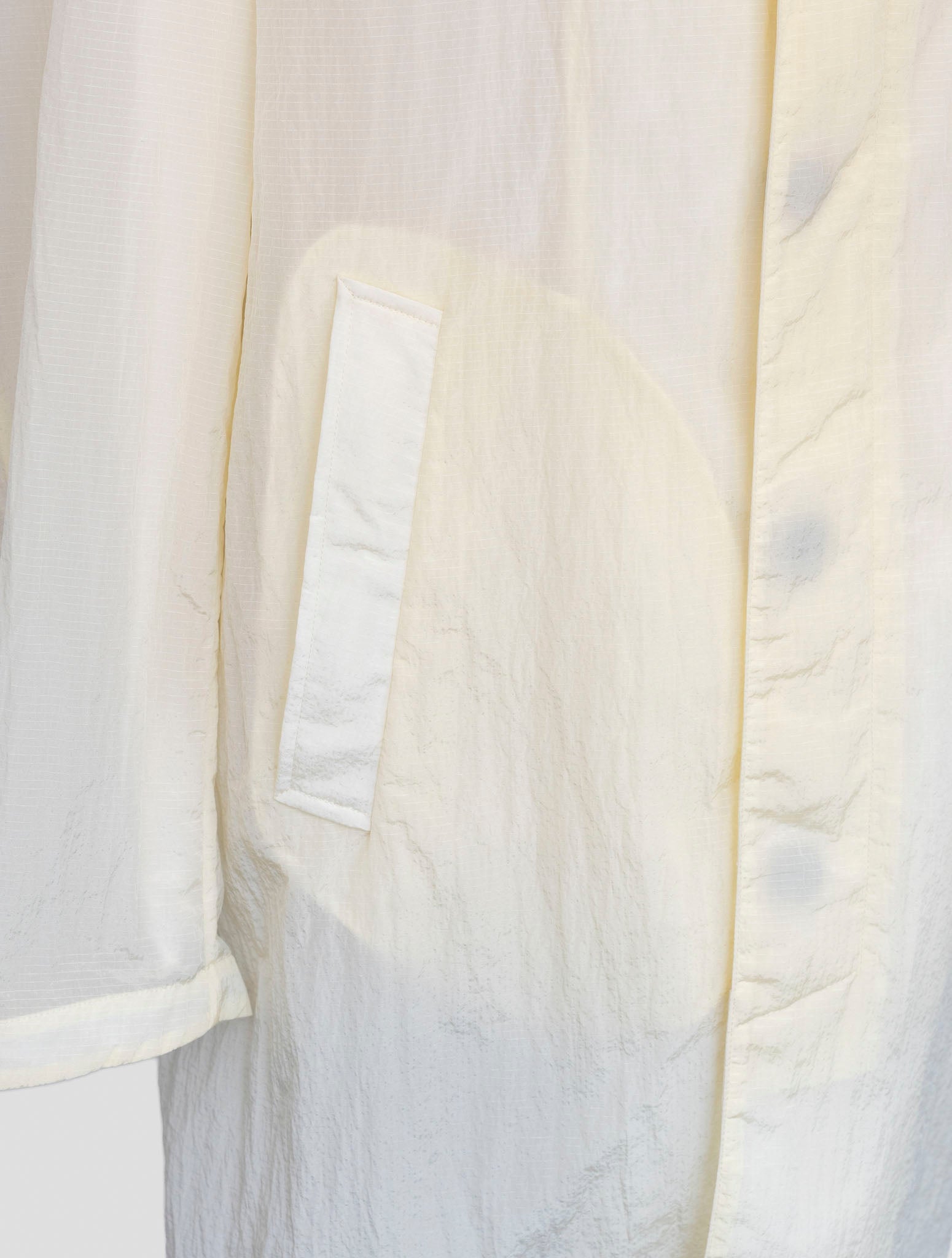 Kiton Knt White Pa Overcoat