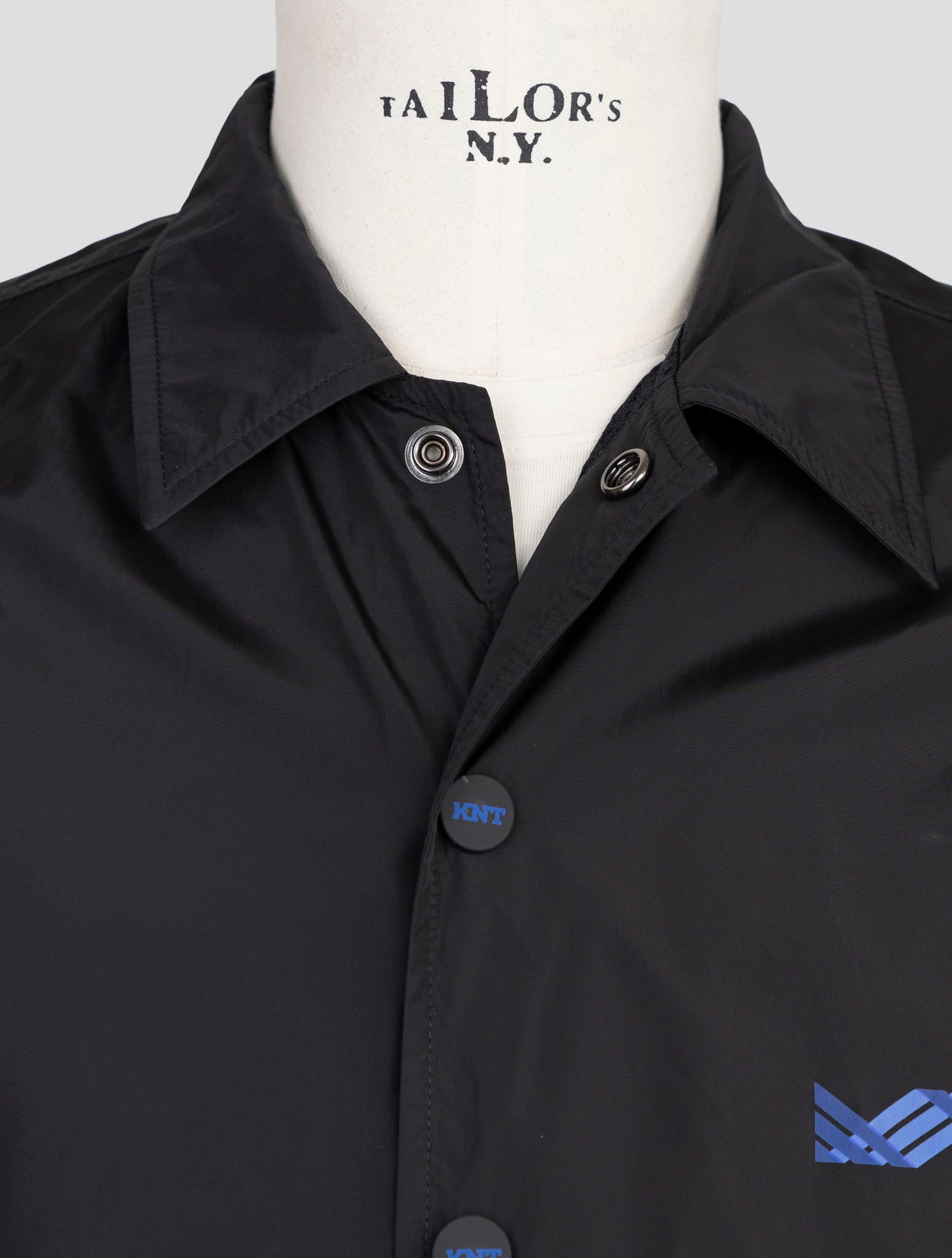 Kiton Knt Black Pa Coat