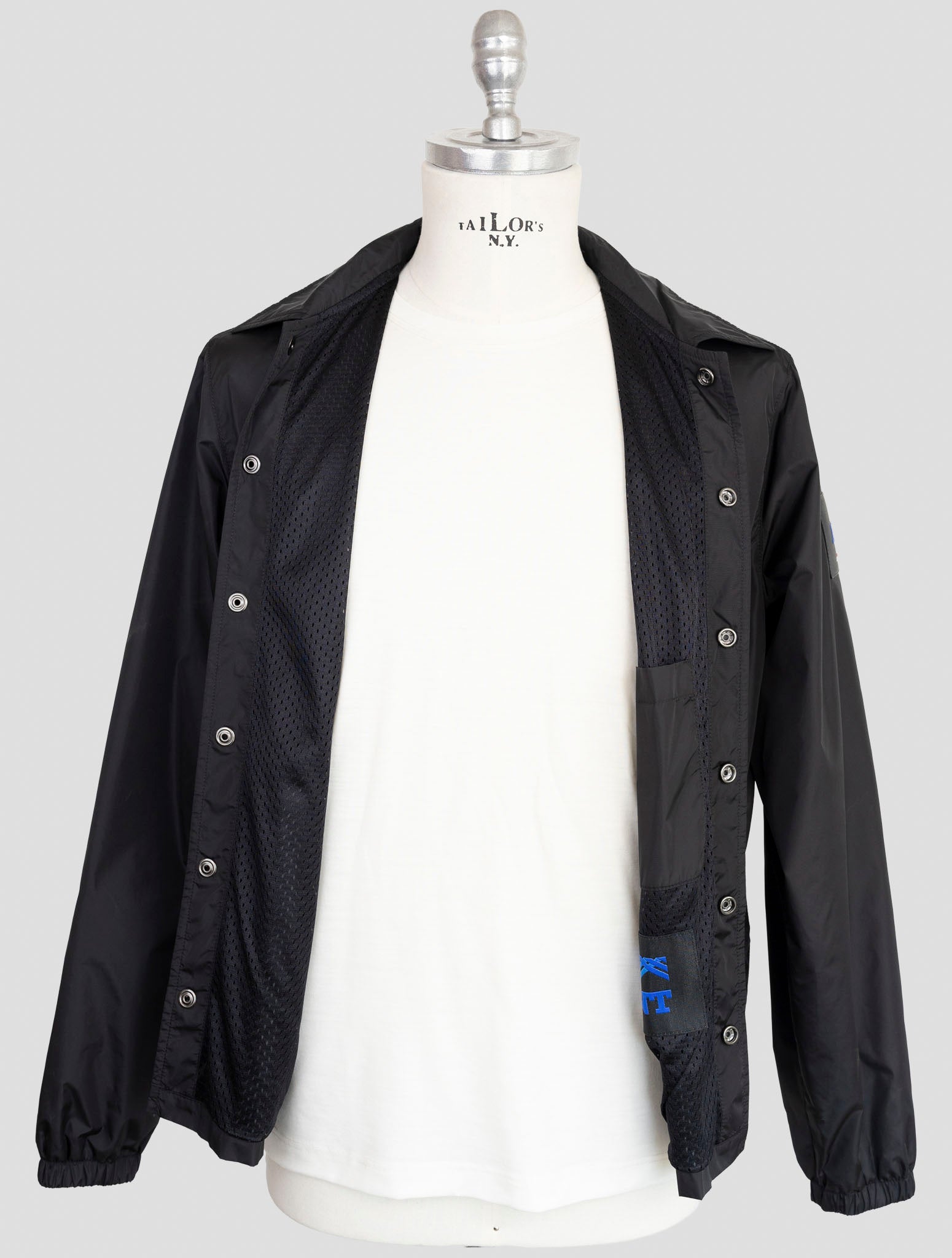Kiton Knt Black Pa Coat
