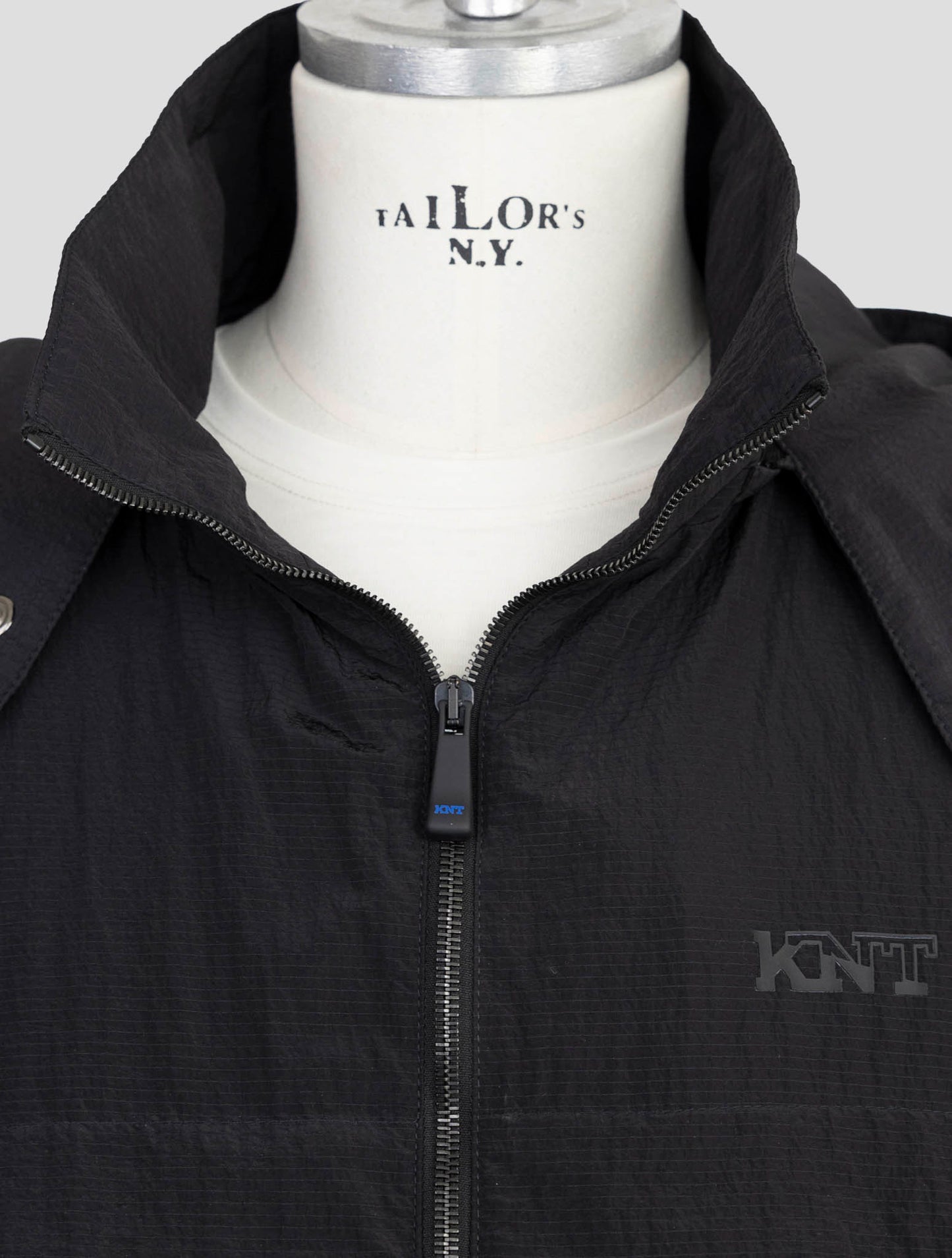 Kiton Knt Black Pa Coat