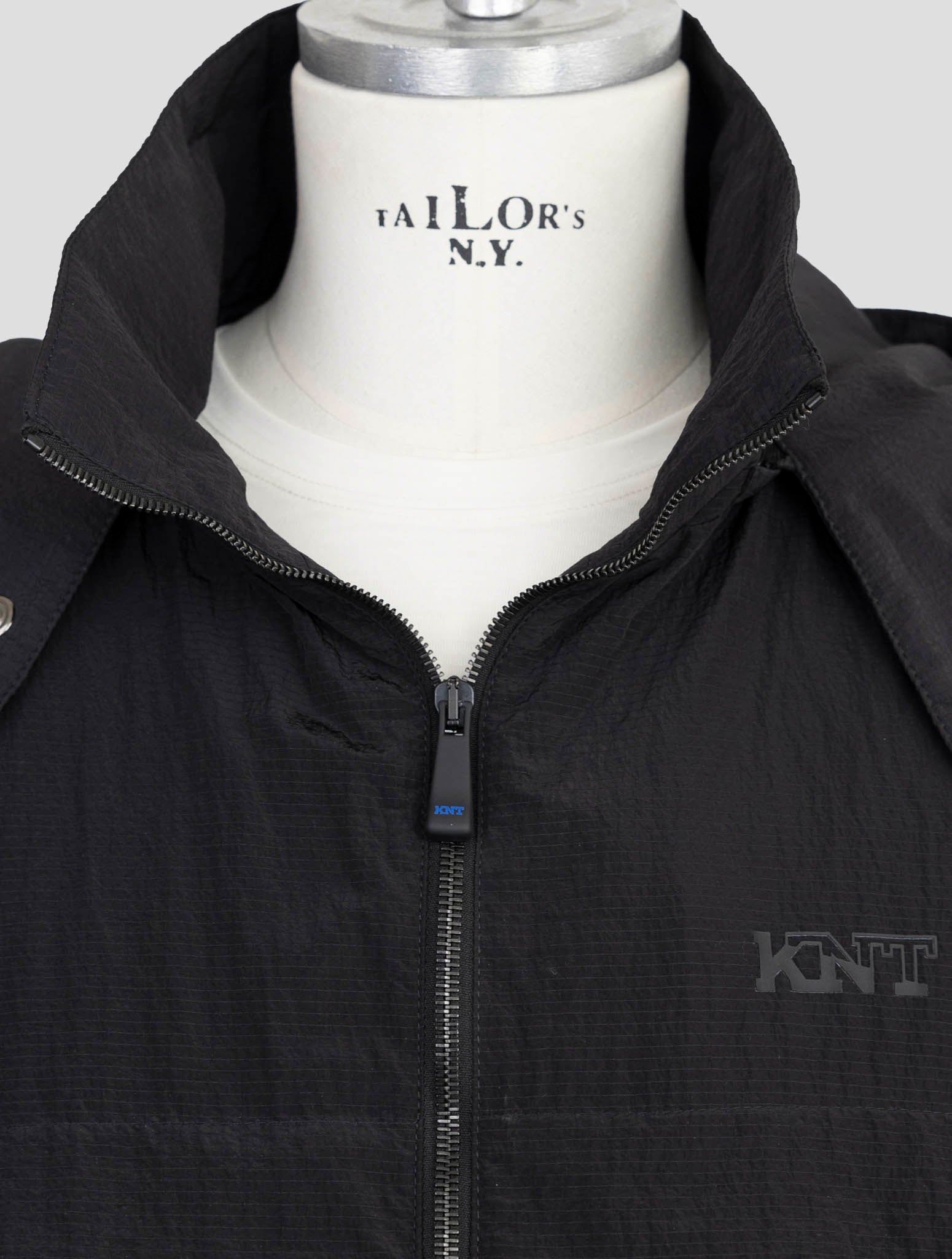 Kiton Knt Black Pa Coat