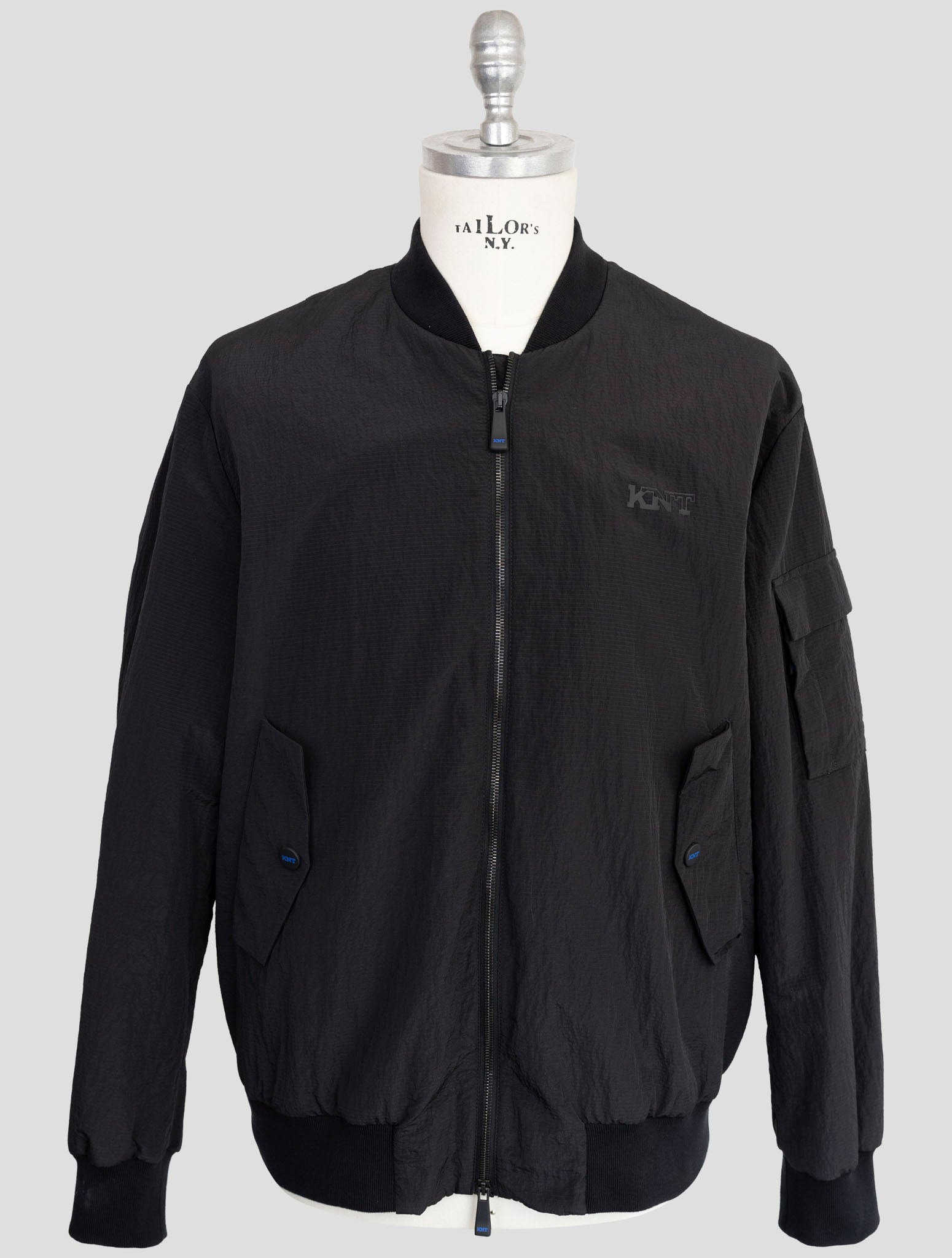 Kiton Knt Black Pa Coat