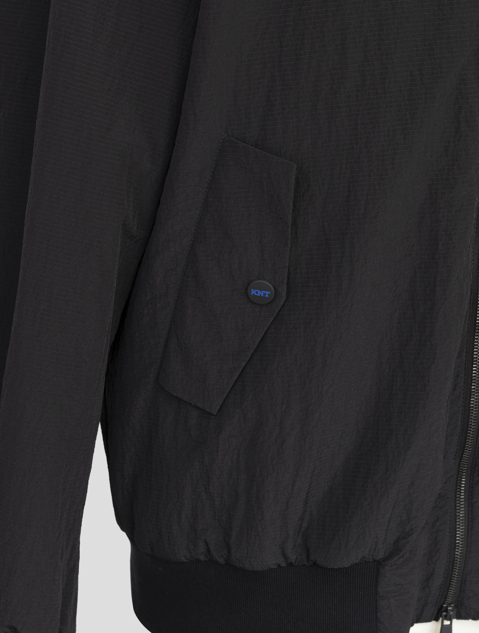 Kiton Knt Black Pa Coat