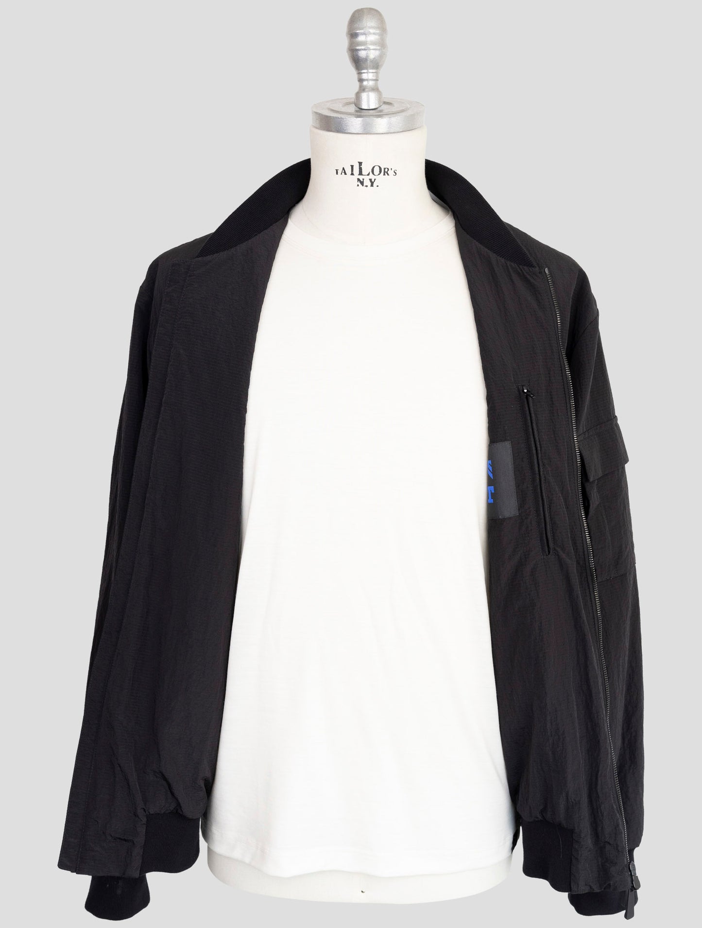 Kiton Knt Black Pa Coat