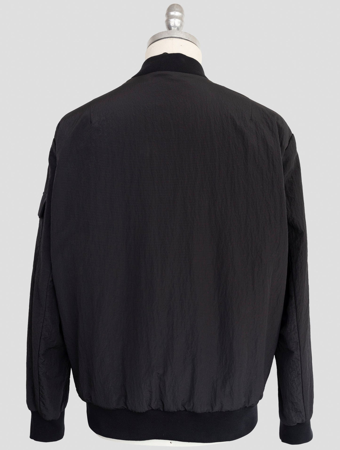 Kiton Knt Black Pa Coat