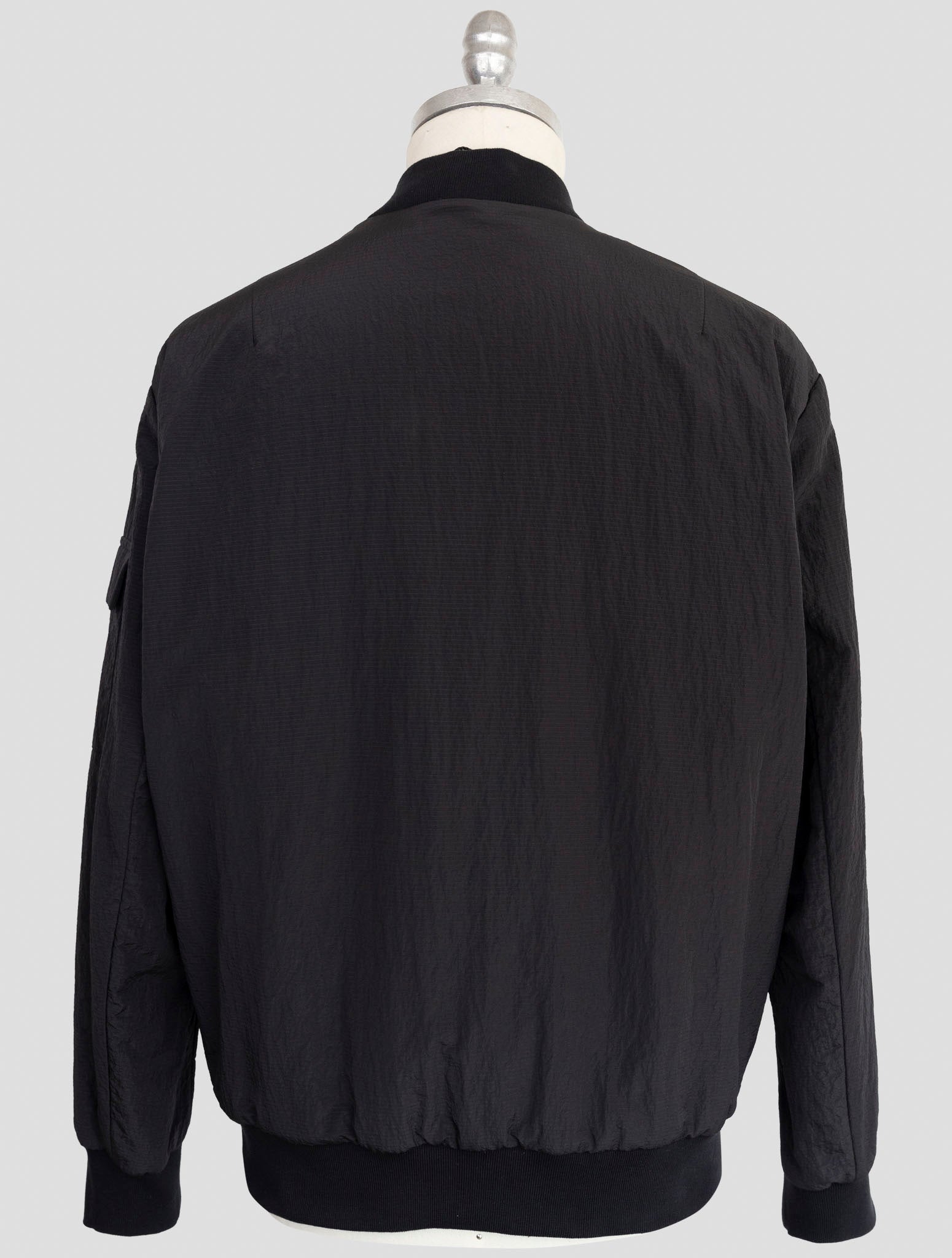 Kiton Knt Black Pa Coat