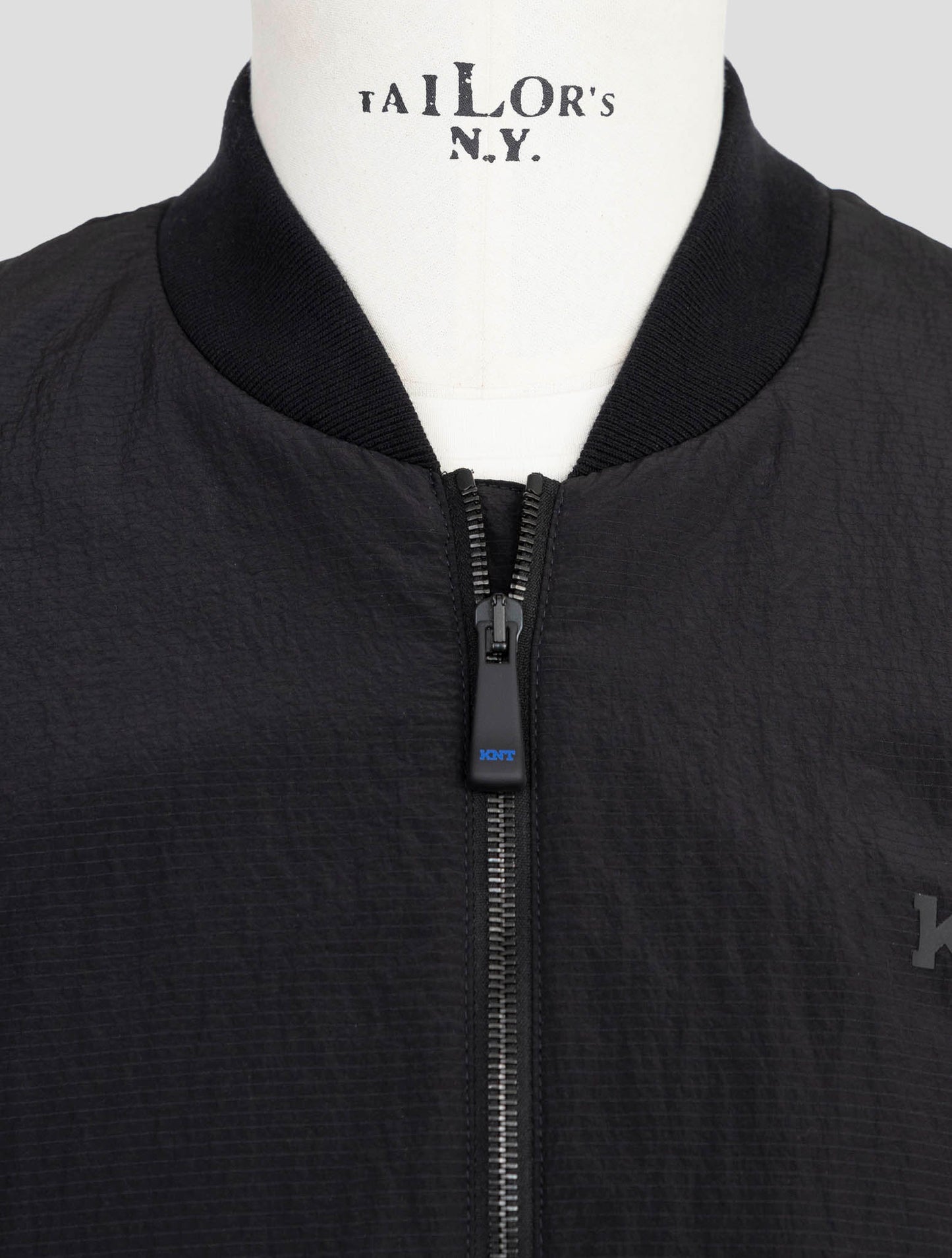 Kiton Knt Black Pa Coat