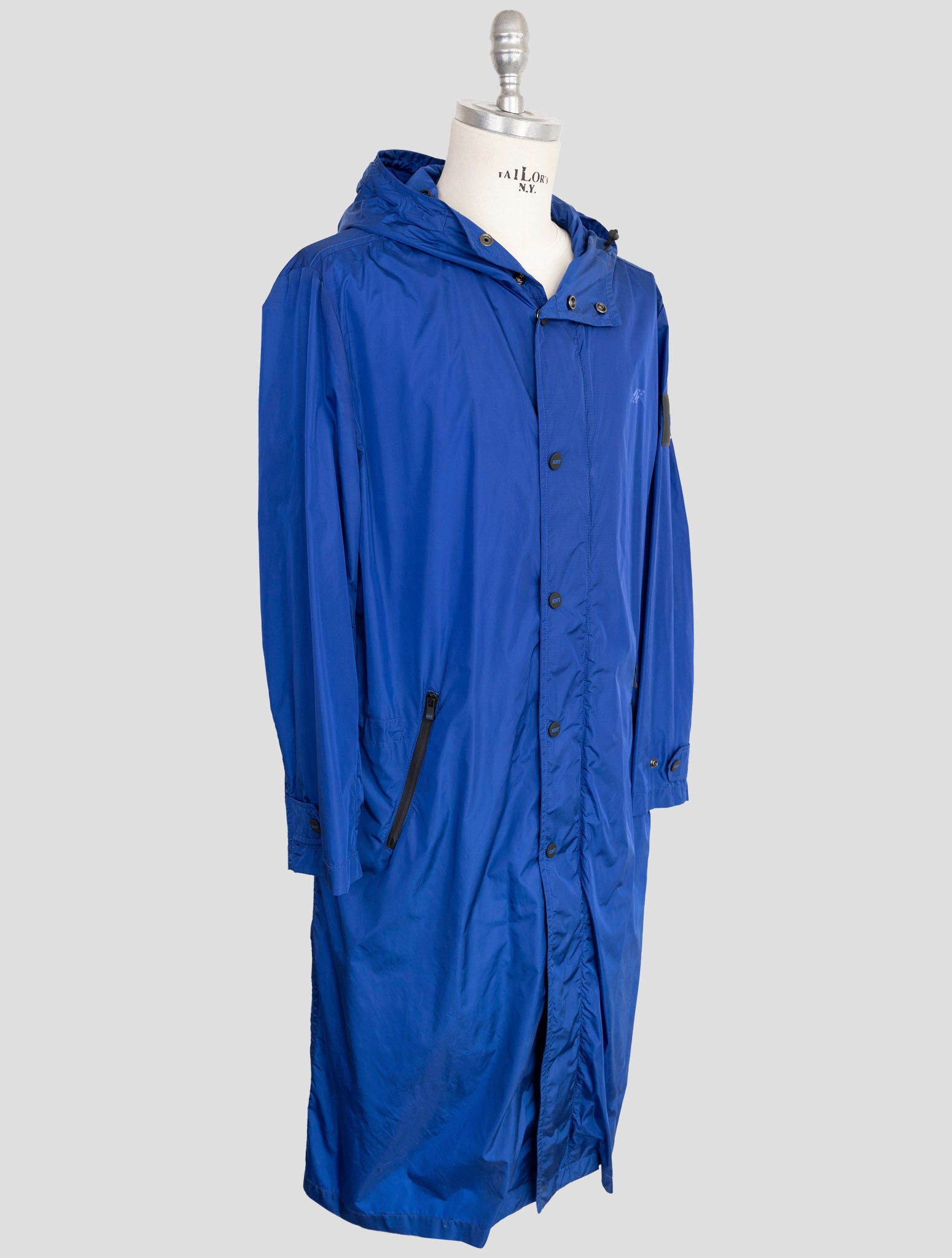 Kiton Knt Blue Pa Overoat