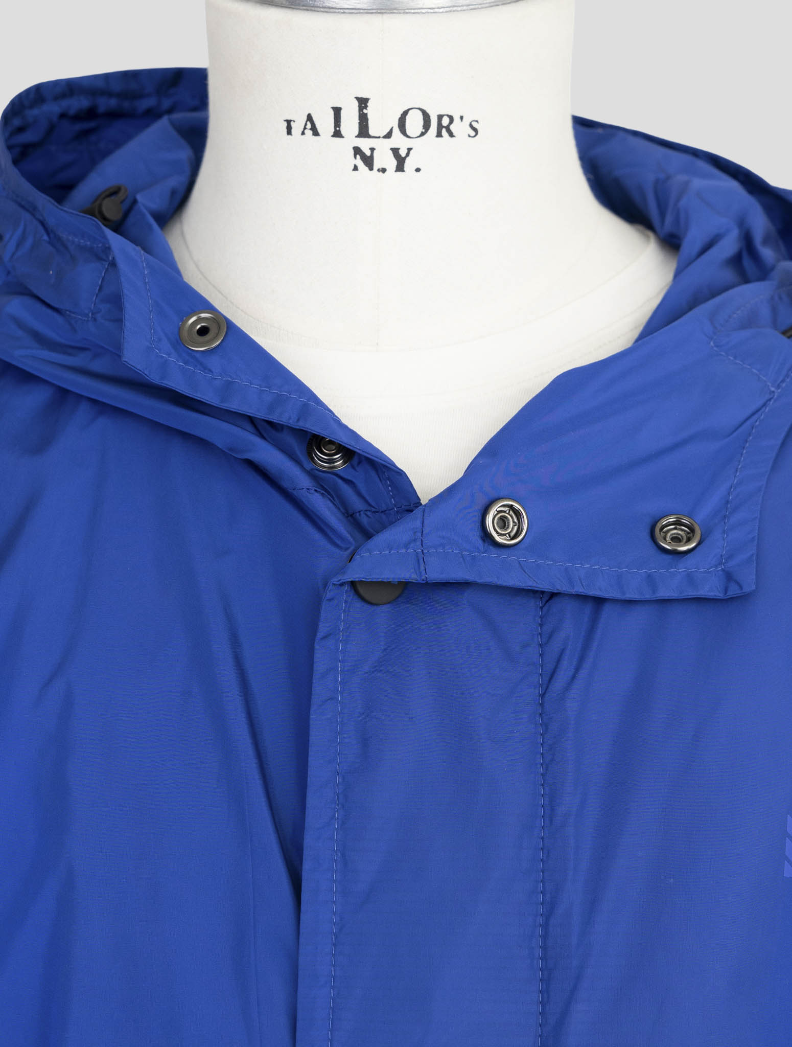 Kiton Knt Blue Pa Overoat