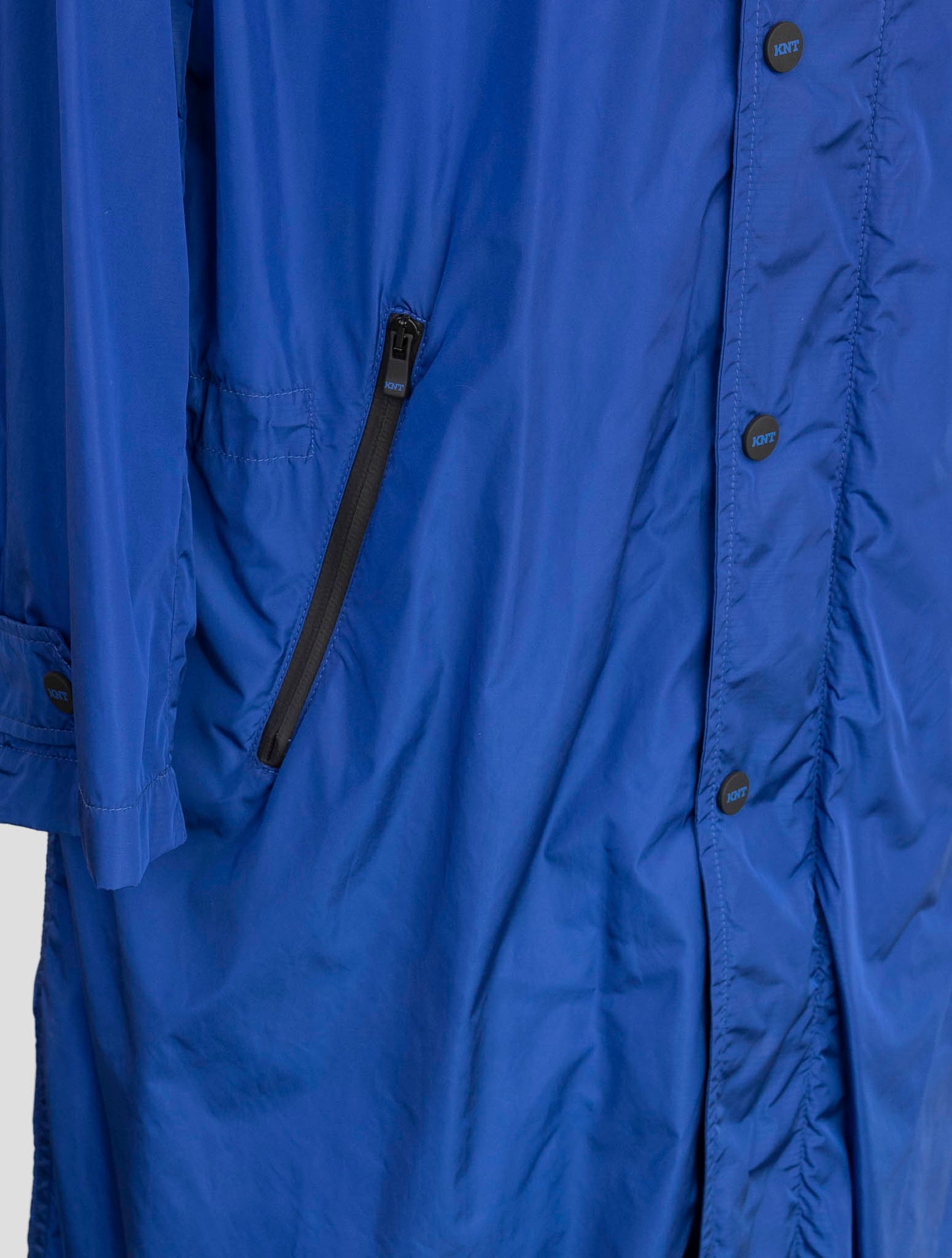 Kiton Knt Blue Pa Overoat