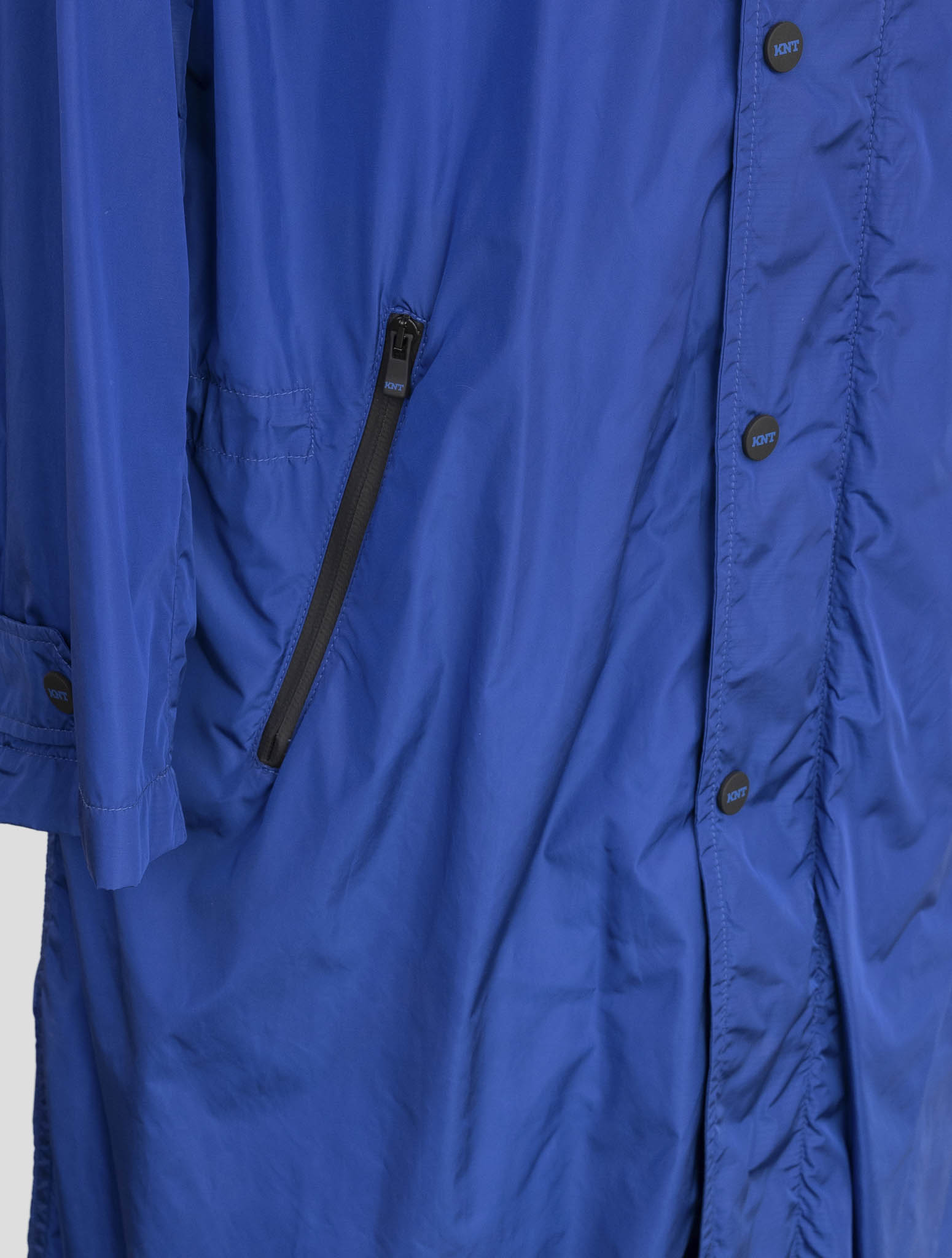 Kiton Knt Blue Pa Overoat