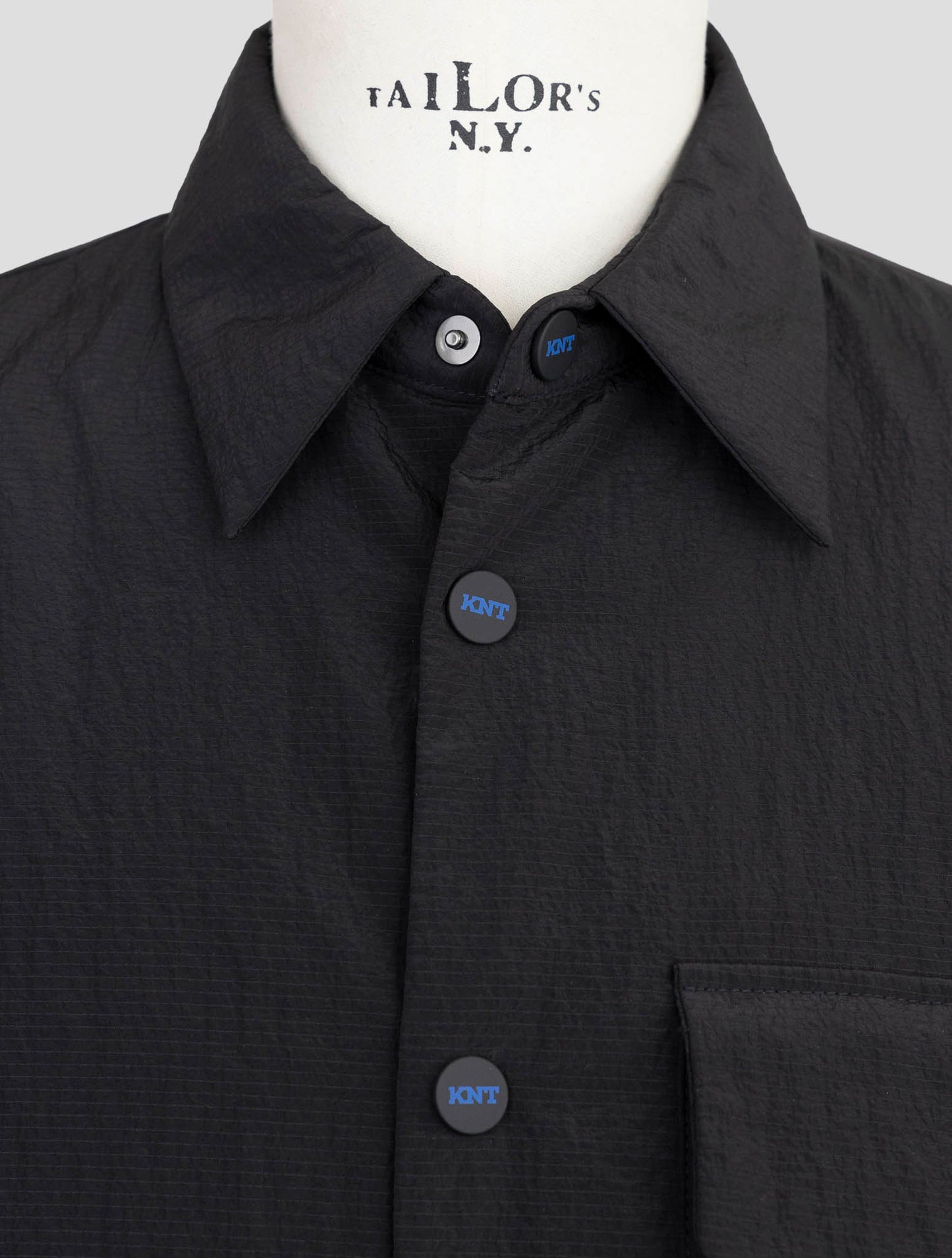 Kiton Knt Black Pa Coat