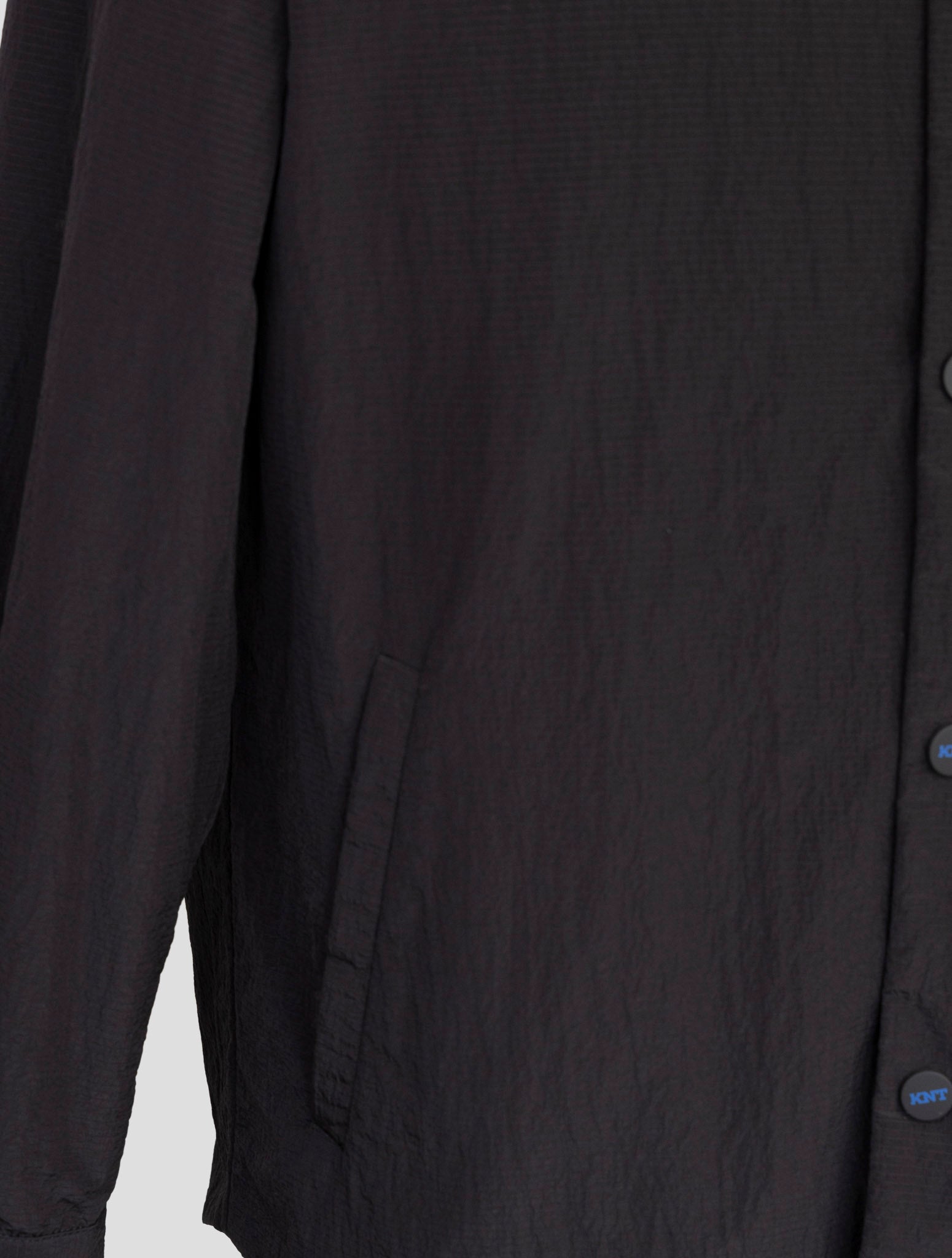 Kiton Knt Black Pa Coat