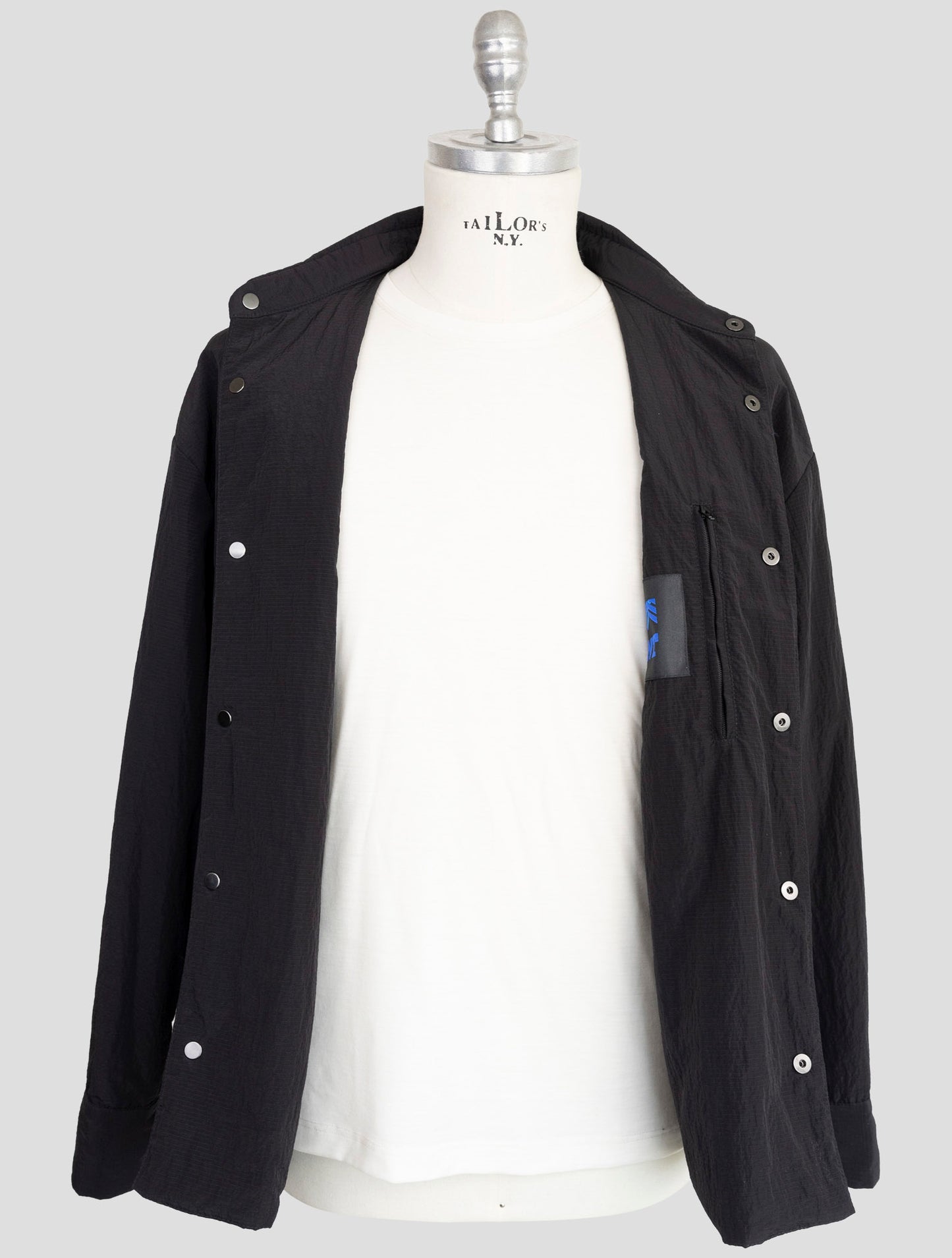 Kiton Knt Black Pa Coat