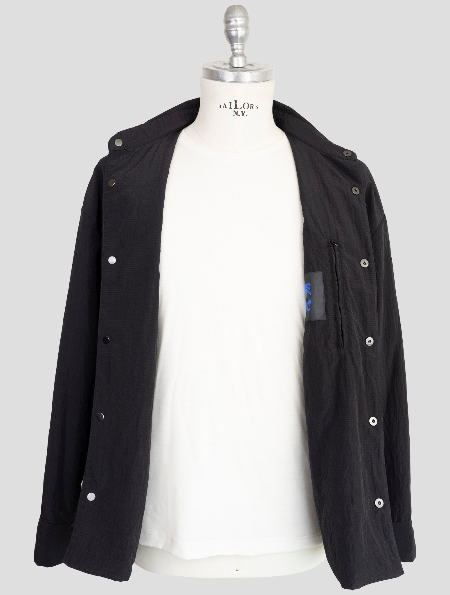 Kiton Knt Black Pa Coat