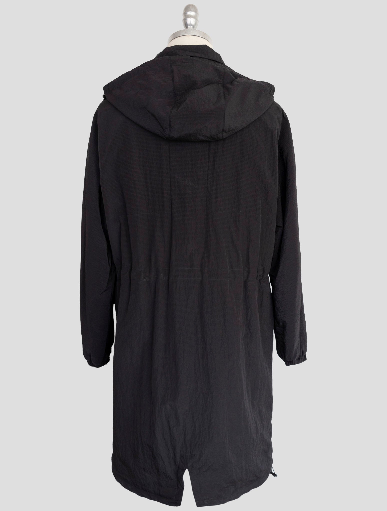 Kiton Knt Black Pa Overoat