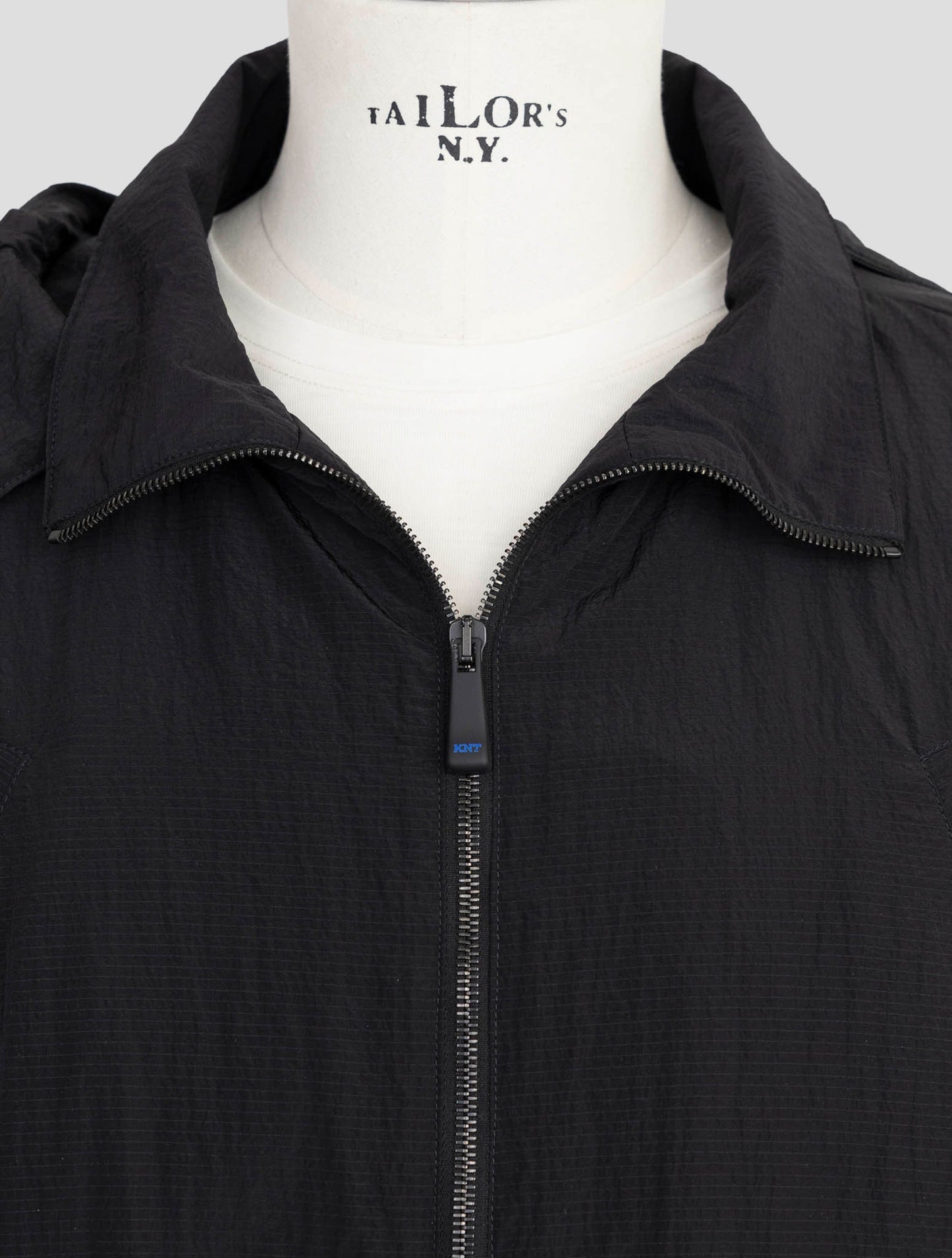 Kiton Knt Black Pa Overoat